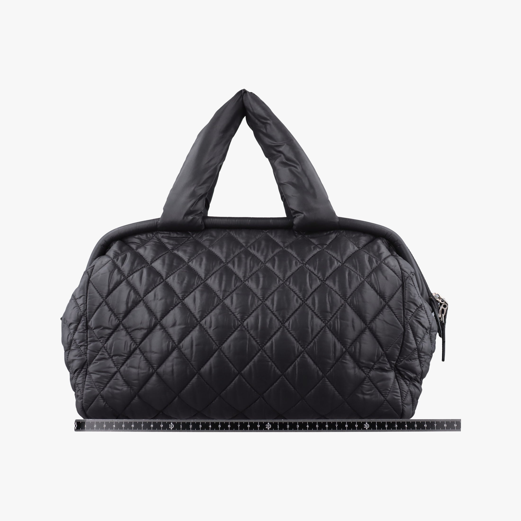 Cococoon Quilting Black Nylon×Leather A47107 13656644コココクーン キルティング ブラック ナイロン×レザー A47107 13656644