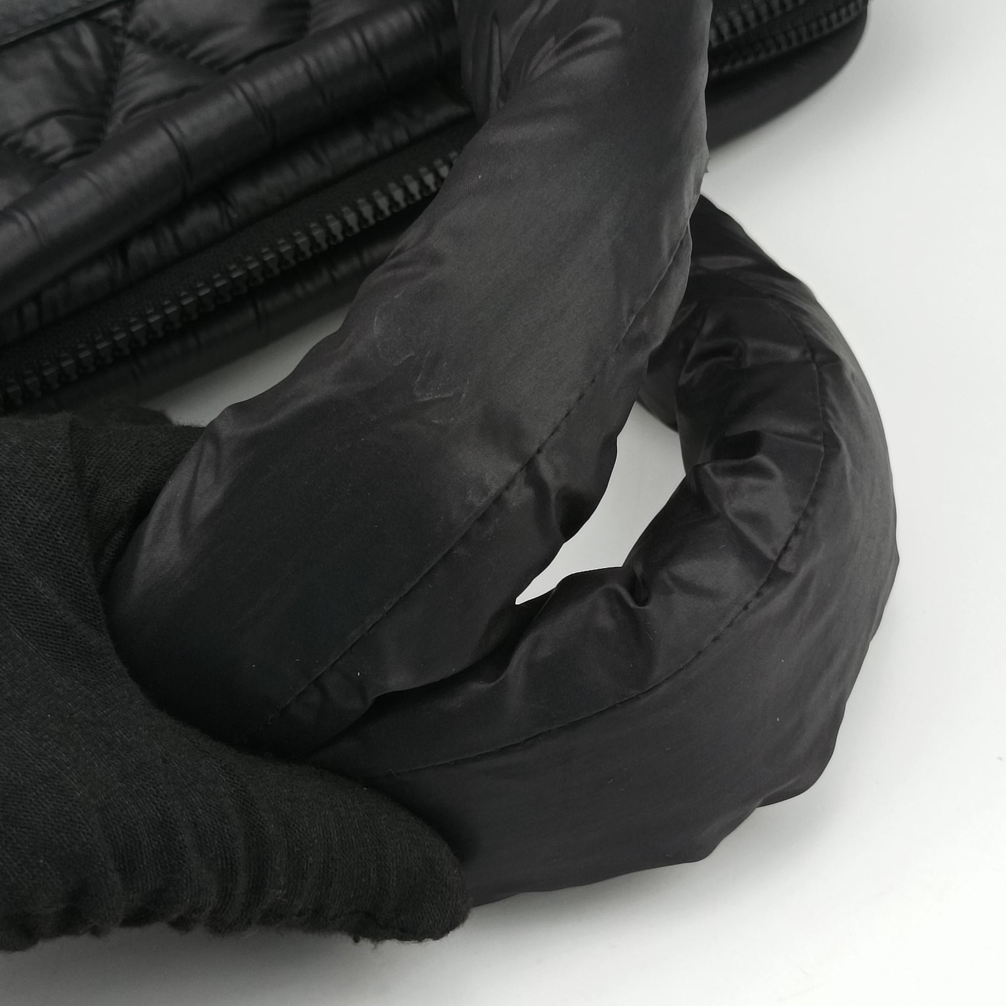 Cococoon Quilting Black Nylon×Leather A47107 13656644コココクーン キルティング ブラック ナイロン×レザー A47107 13656644