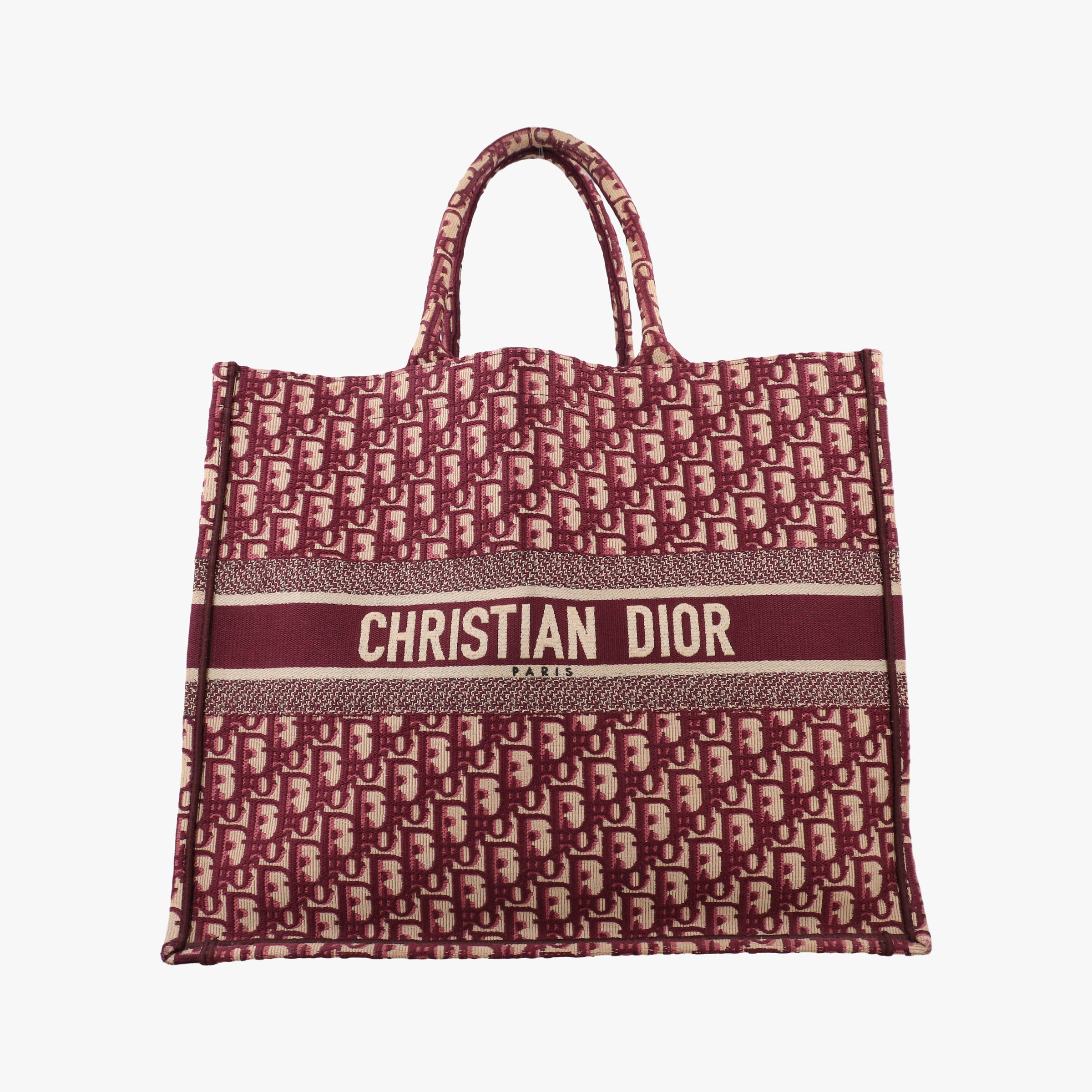 Book Tote Red Jacquard 50-MA-0139ブックトート レッド ジャガード 50-MA-0139