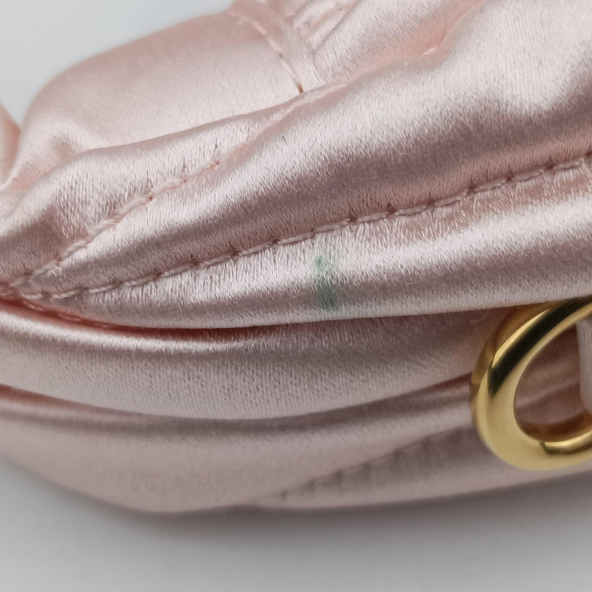 Wander Matelasse hobo Alabaster Pink Satin 5BC125 ワンダー マテラッセ ホーボー アラバスターピンク サテン 5BC125