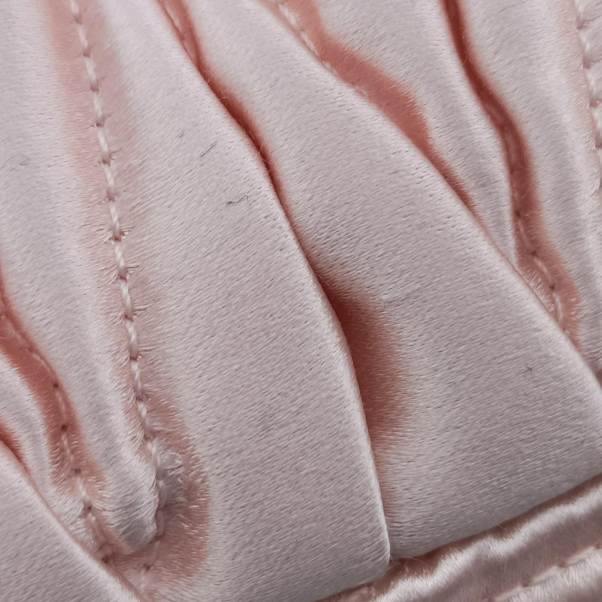 Wander Matelasse hobo Alabaster Pink Satin 5BC125 ワンダー マテラッセ ホーボー アラバスターピンク サテン 5BC125
