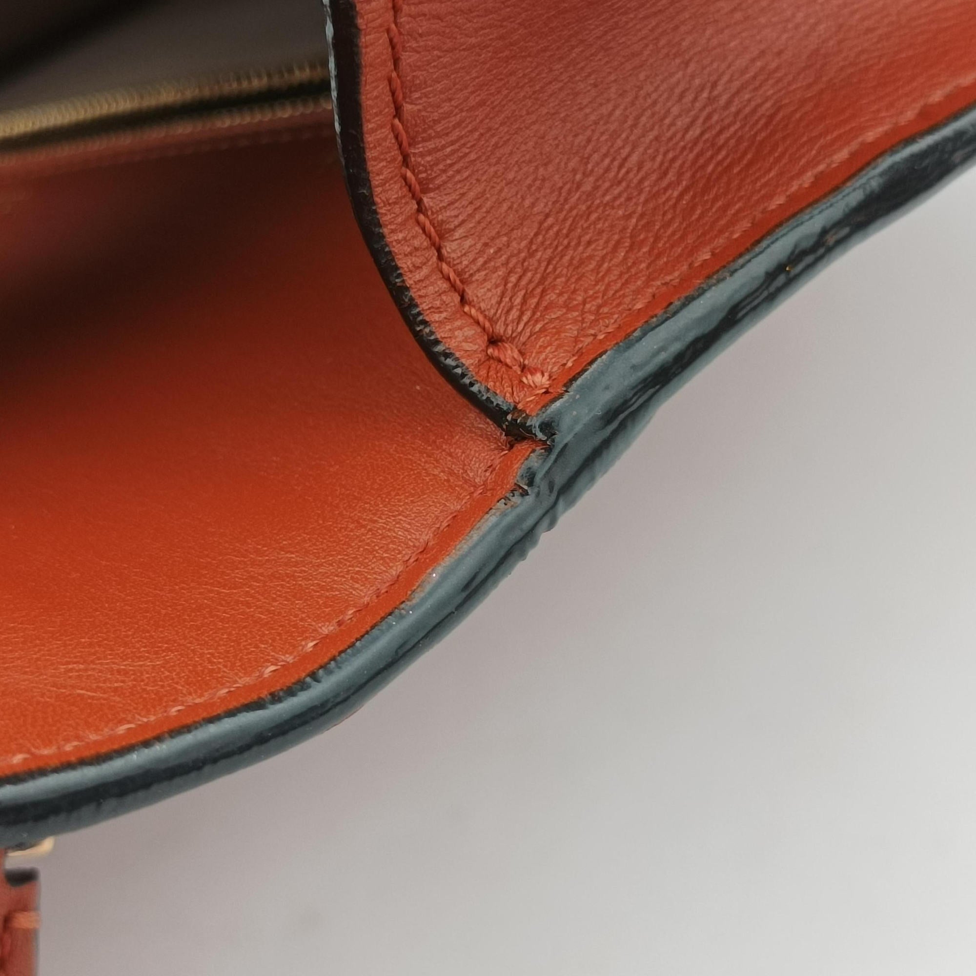 Iside orange brown Calf Leather N 423776イジィデ オレンジブラウン カーフスキン N 423776