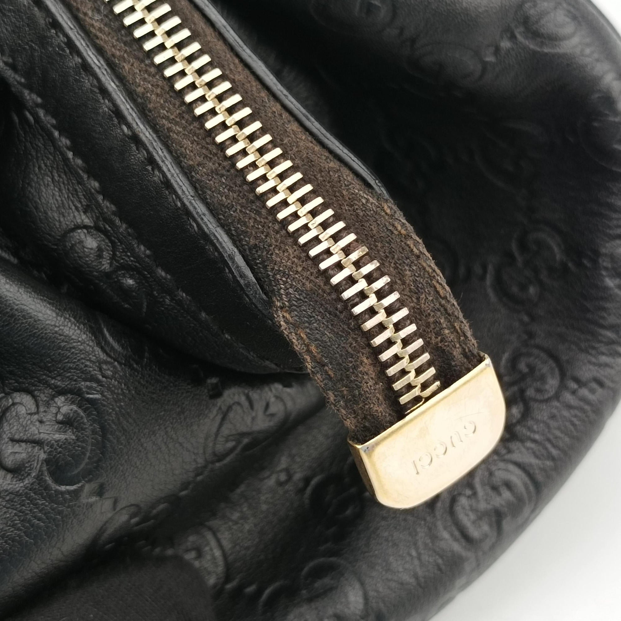 Sukey GUCCISSIMA Black Leather 223974 A5015816スーキー ディアマンテ ブラック レザー 223974 A5015816