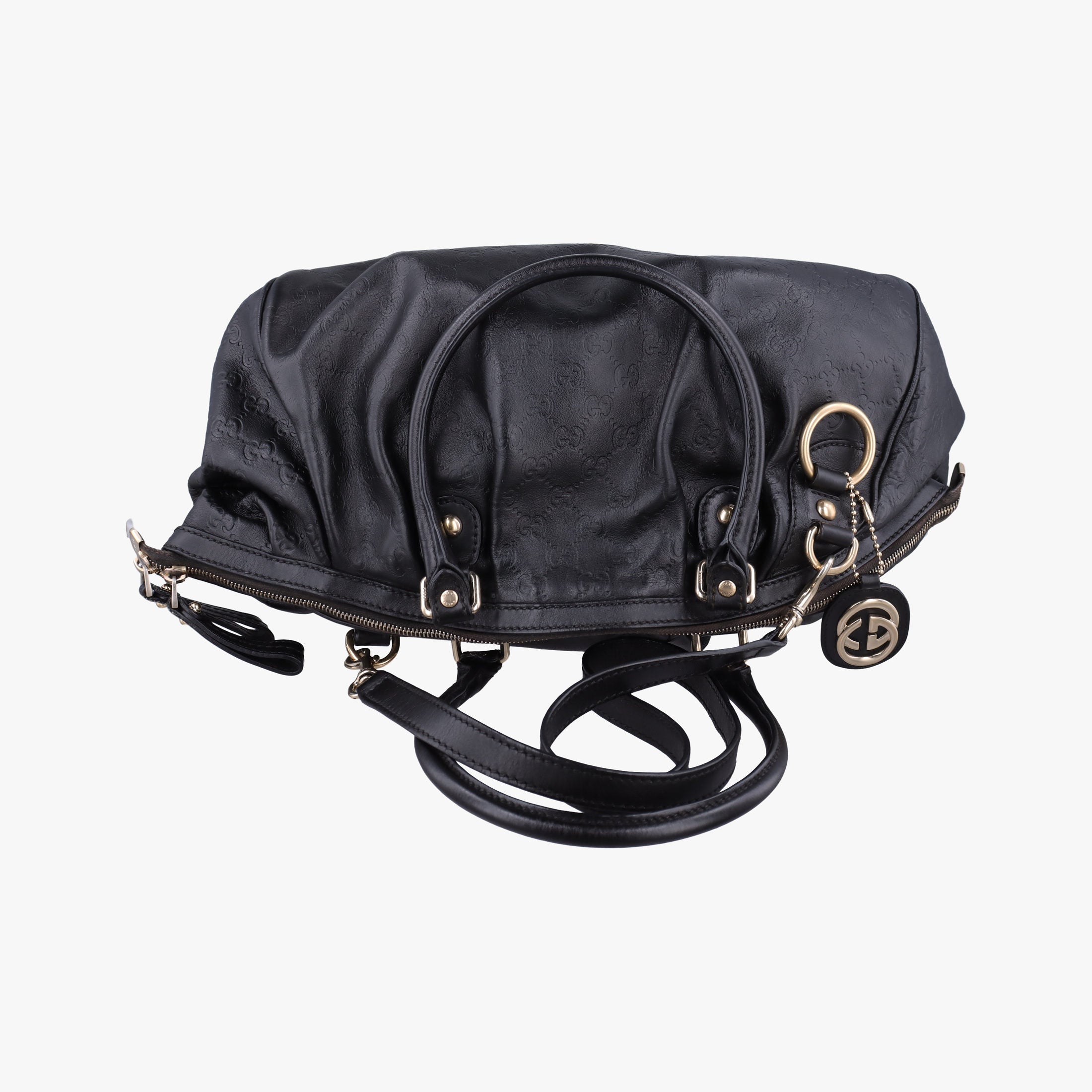 Sukey GUCCISSIMA Black Leather 223974 A5015816スーキー ディアマンテ ブラック レザー 223974 A5015816