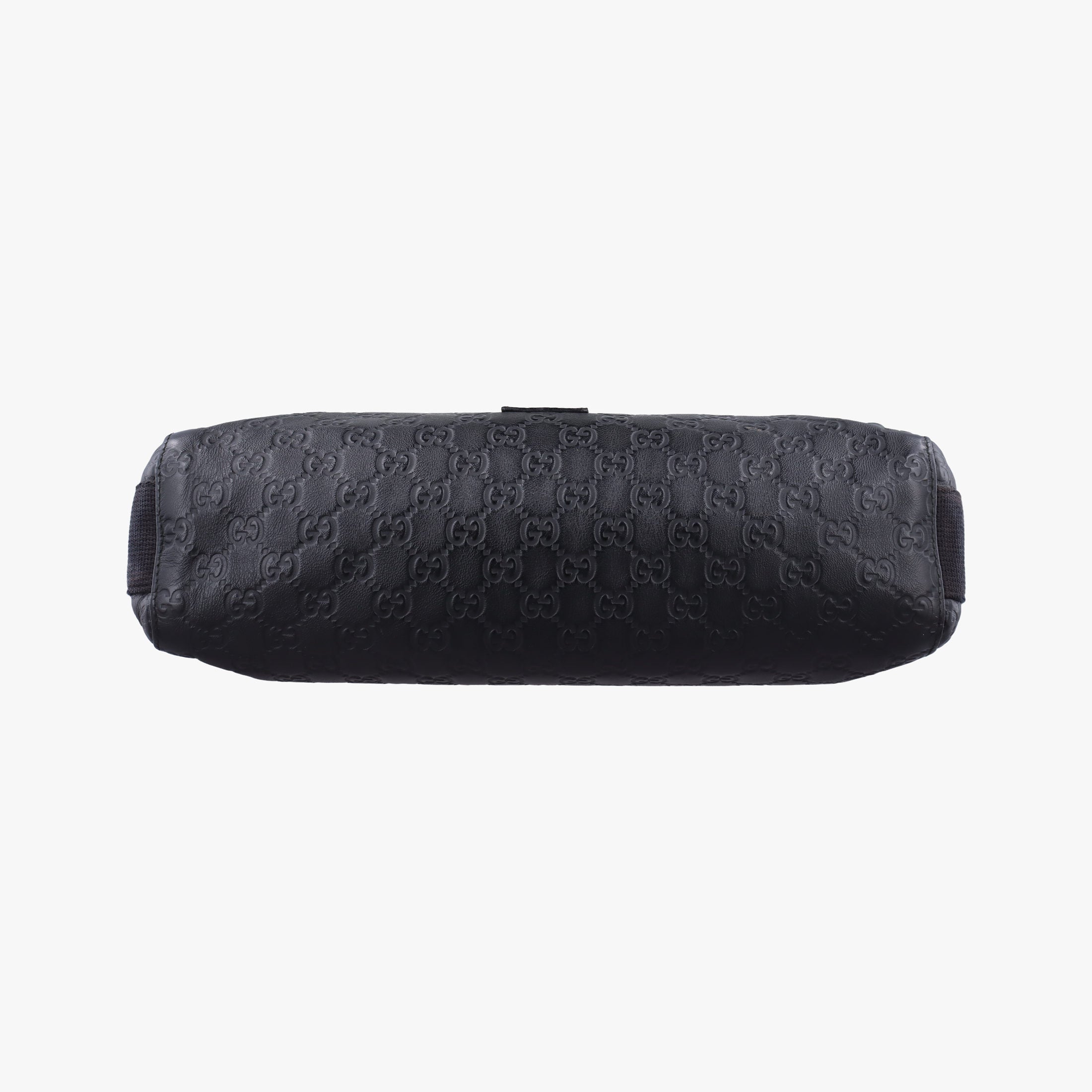 Guccissima Rubber Messenger Black Leather 246067 B010554306グッチシマ メッセンジャー ブラック レザー 246067 B010554306
