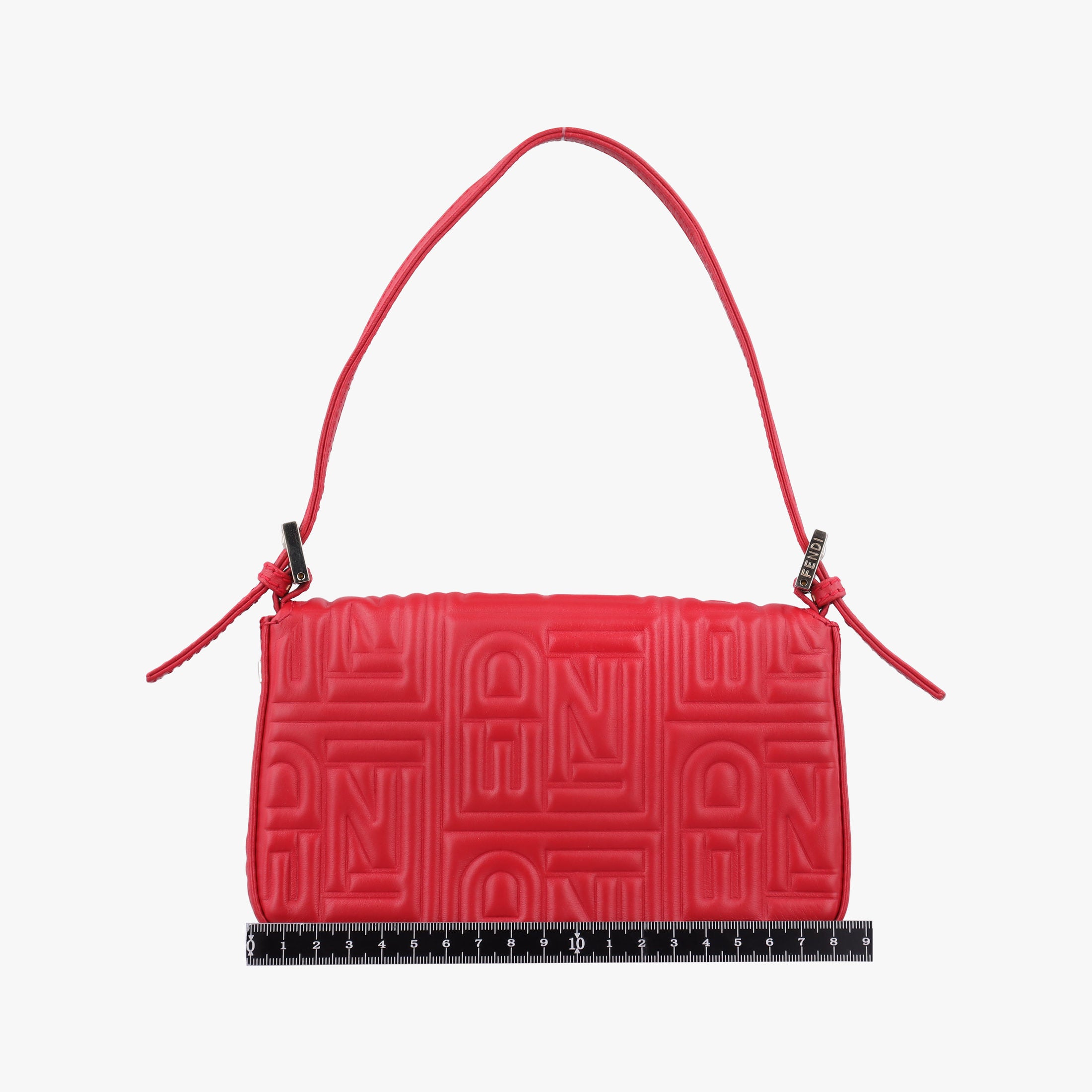 BAGUETTE Red Leather 8BK060 2415-8BK060-YME-088マンマバケット レッド レザー 8BK060 2415-8BK060-YME-088