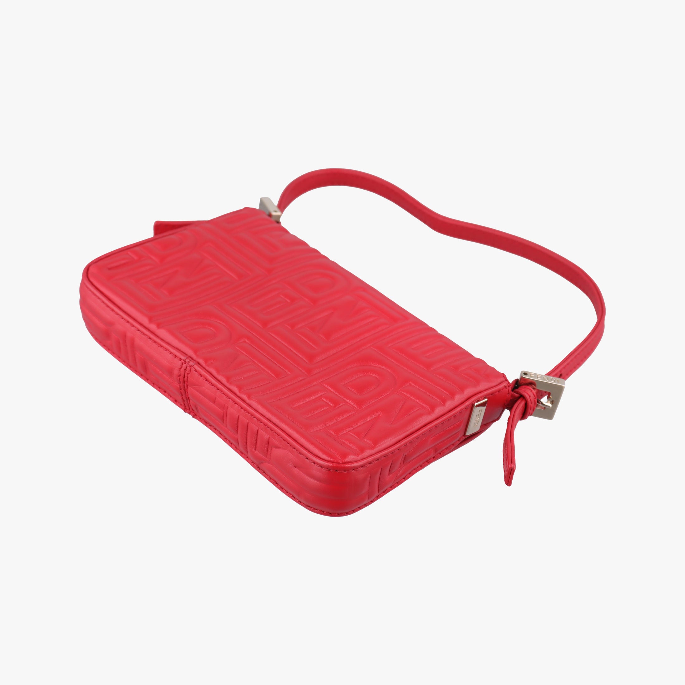 BAGUETTE Red Leather 8BK060 2415-8BK060-YME-088マンマバケット レッド レザー 8BK060 2415-8BK060-YME-088