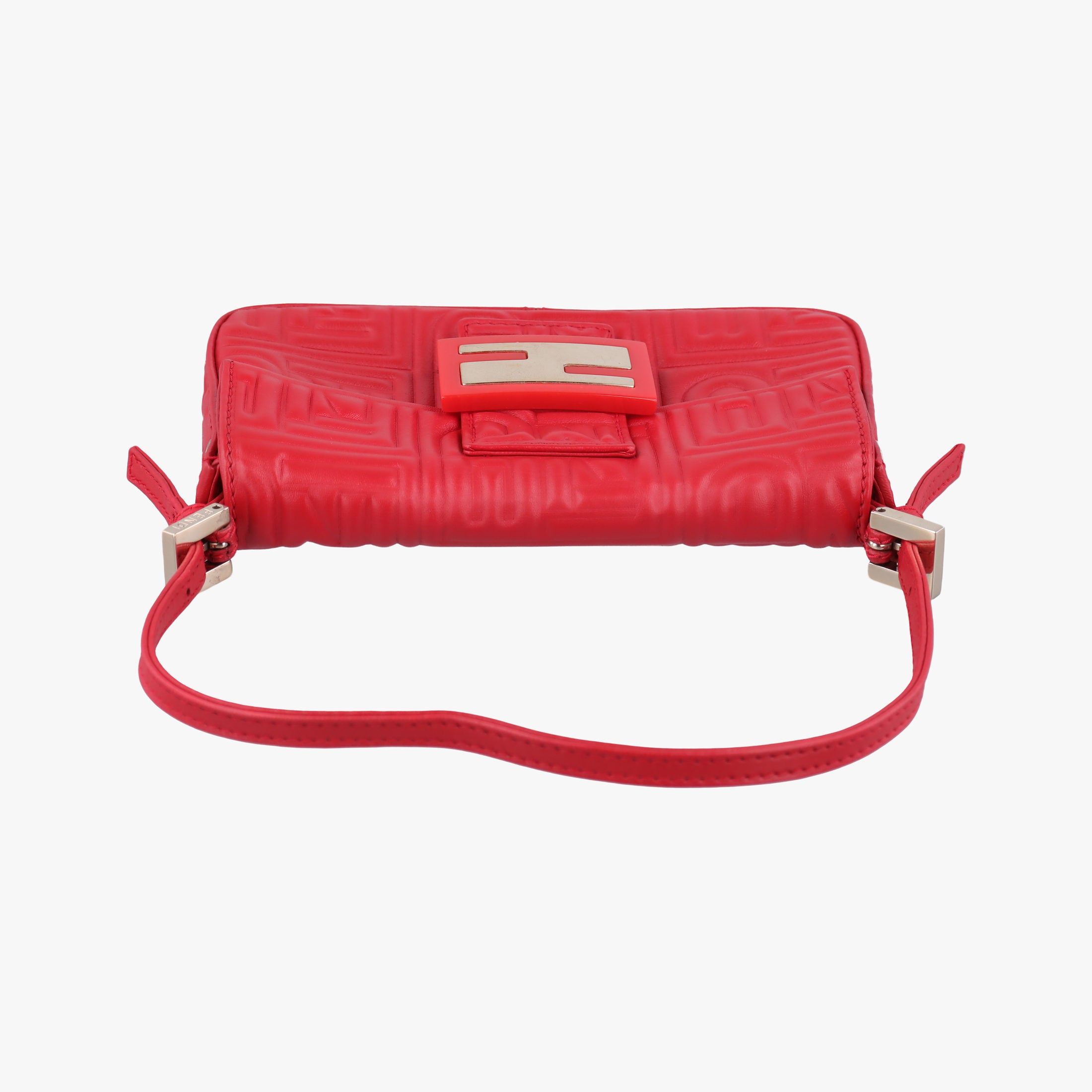 BAGUETTE Red Leather 8BK060 2415-8BK060-YME-088マンマバケット レッド レザー 8BK060 2415-8BK060-YME-088