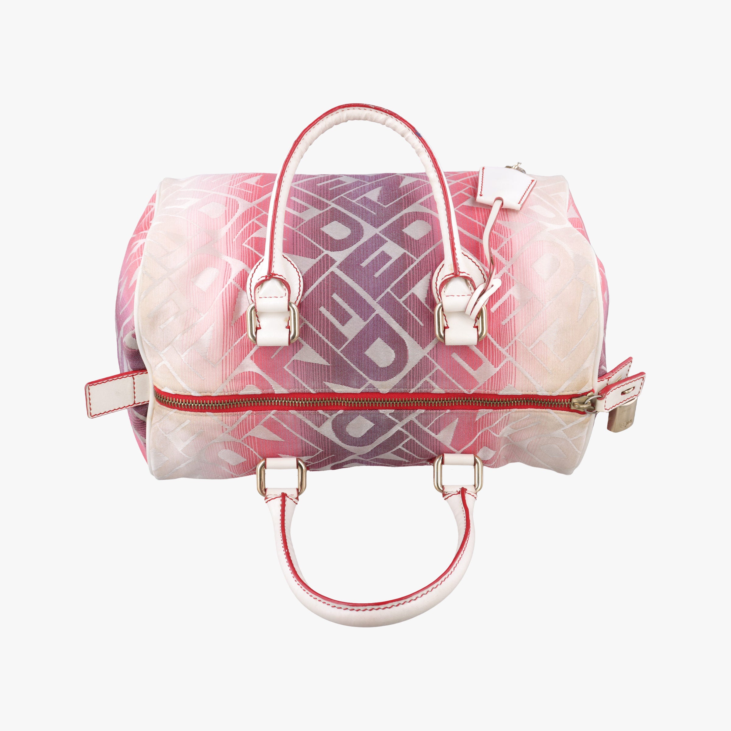 Forever Gradient Print Pink × Fuchsia Canvas × Leather 8BL098 2305/8BL098/AFK/098フォーエバー グラデーション ピンク × フューシャ キャンバス×レザー 8BL098 2305/8BL098/AFK/098