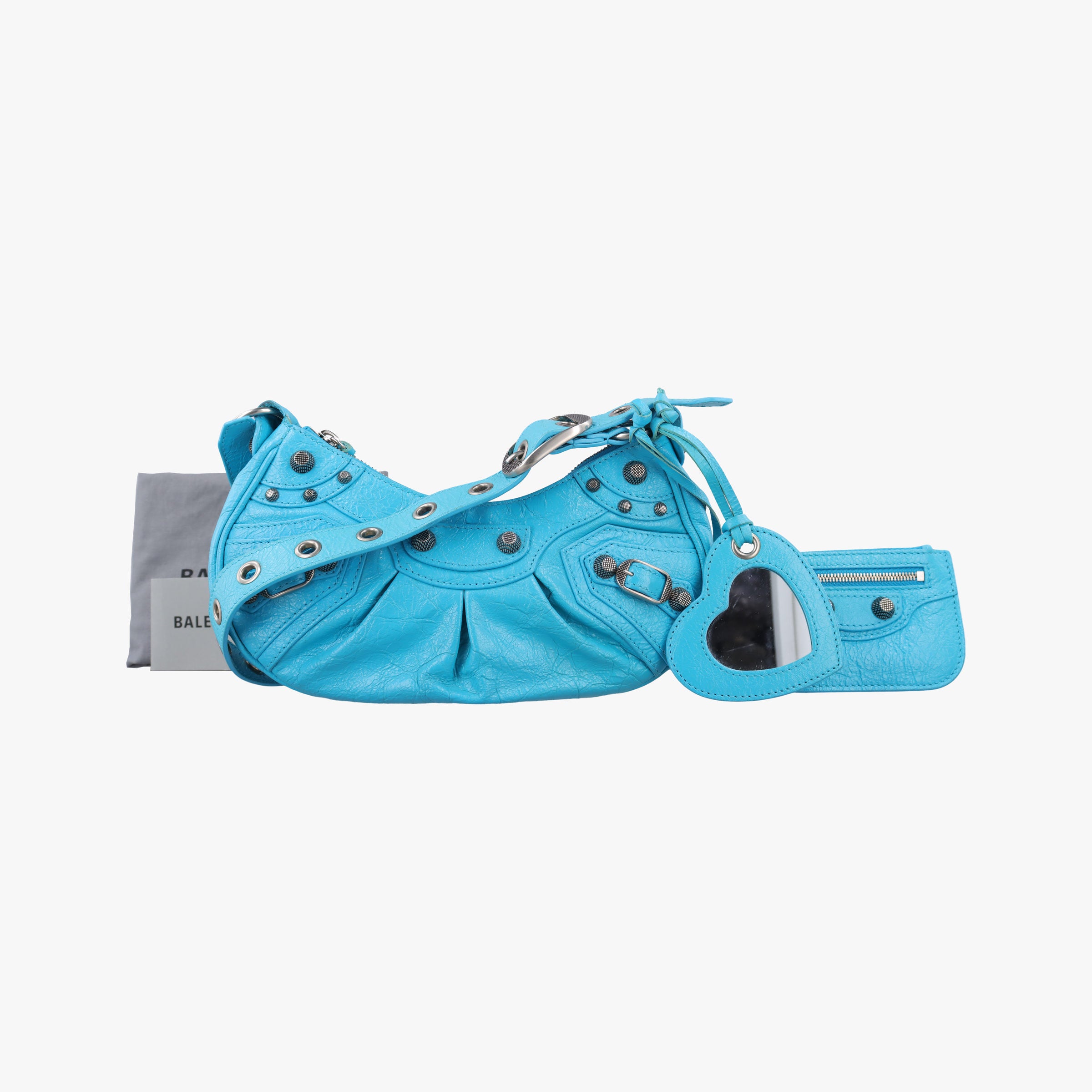 Le Cagole Blue Leather 671309.4624.R.535269ルカゴール ブルー レザー 671309.4624.R.535269