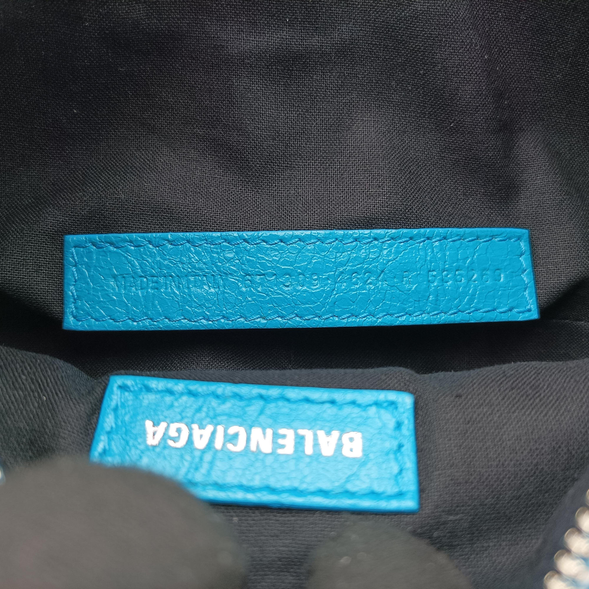 Le Cagole Blue Leather 671309.4624.R.535269ルカゴール ブルー レザー 671309.4624.R.535269