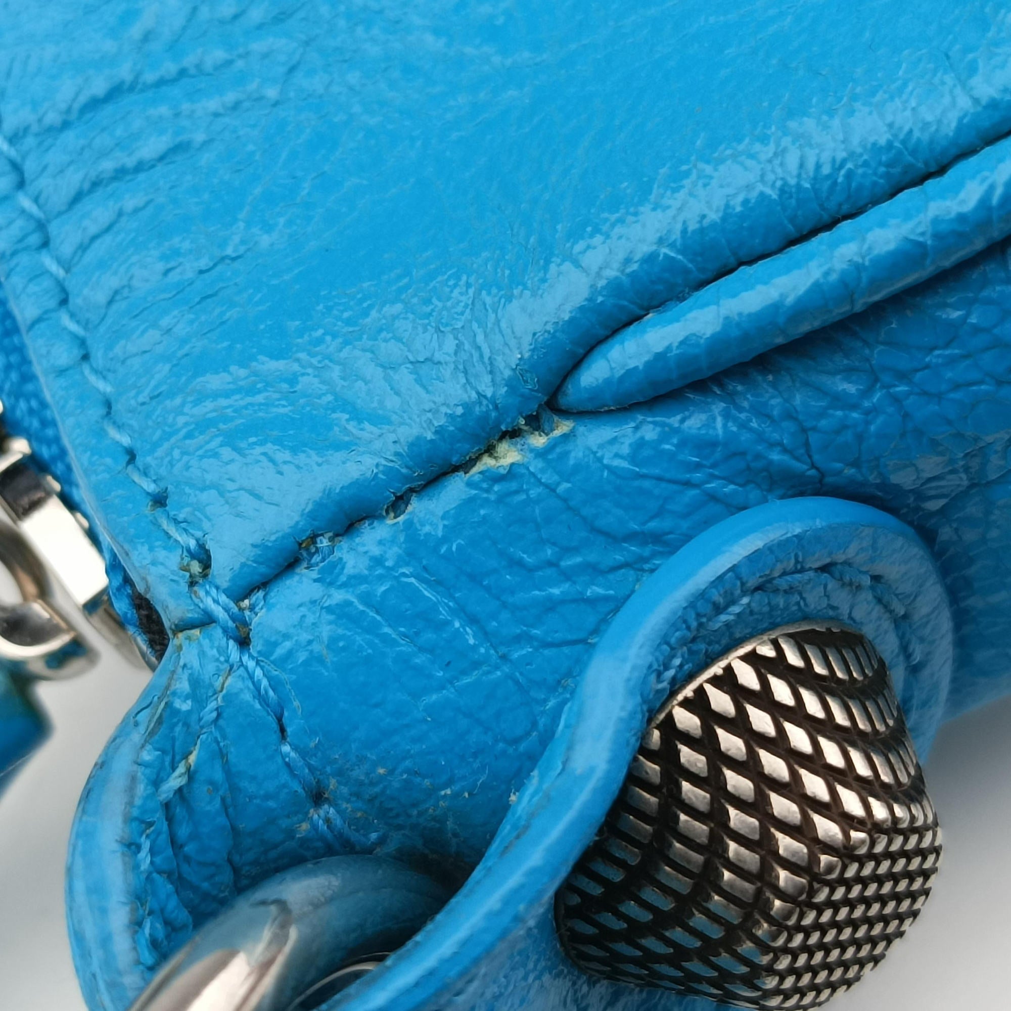 Le Cagole Blue Leather 671309.4624.R.535269ルカゴール ブルー レザー 671309.4624.R.535269