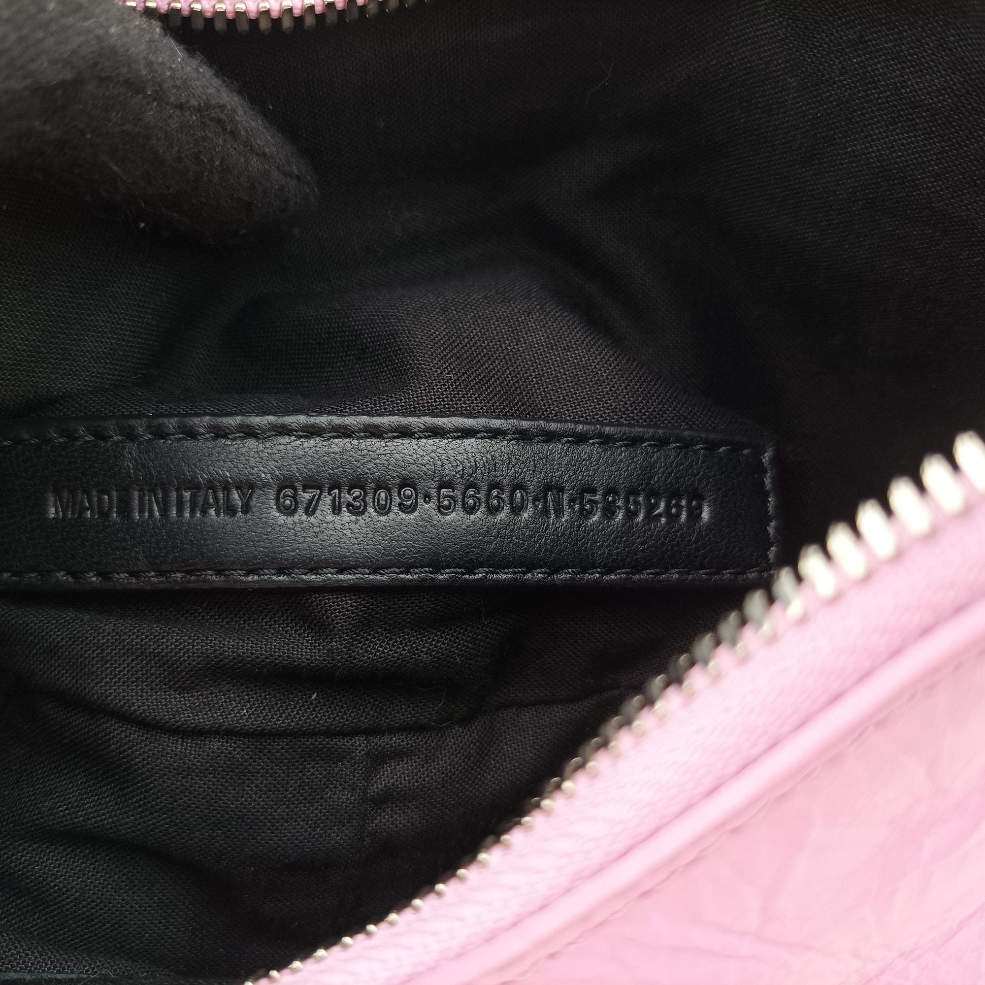 Le Cagole mini Pink Leather 671309.5660.N.535269ル カゴール ミニ ピンク レザー 671309.5660.N.535269