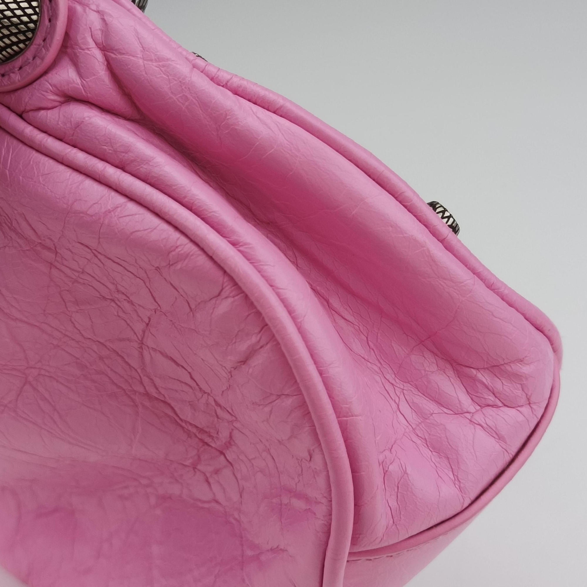 Le Cagole mini Pink Leather 671309.5660.N.535269ル カゴール ミニ ピンク レザー 671309.5660.N.535269
