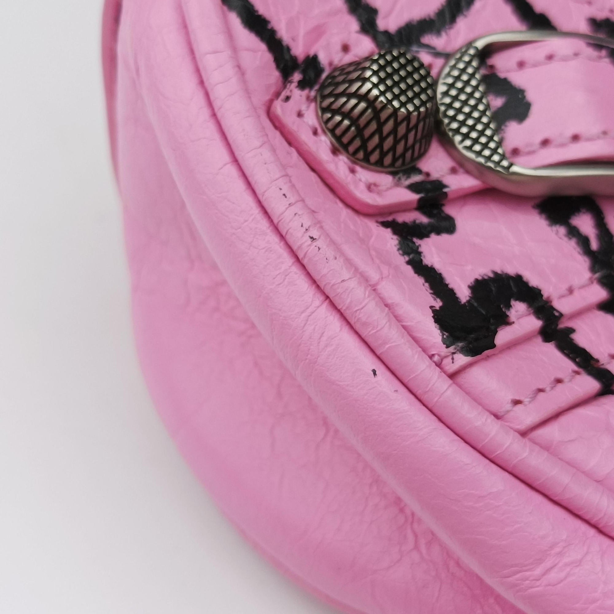 Le Cagole mini Pink Leather 671309.5660.N.535269ル カゴール ミニ ピンク レザー 671309.5660.N.535269