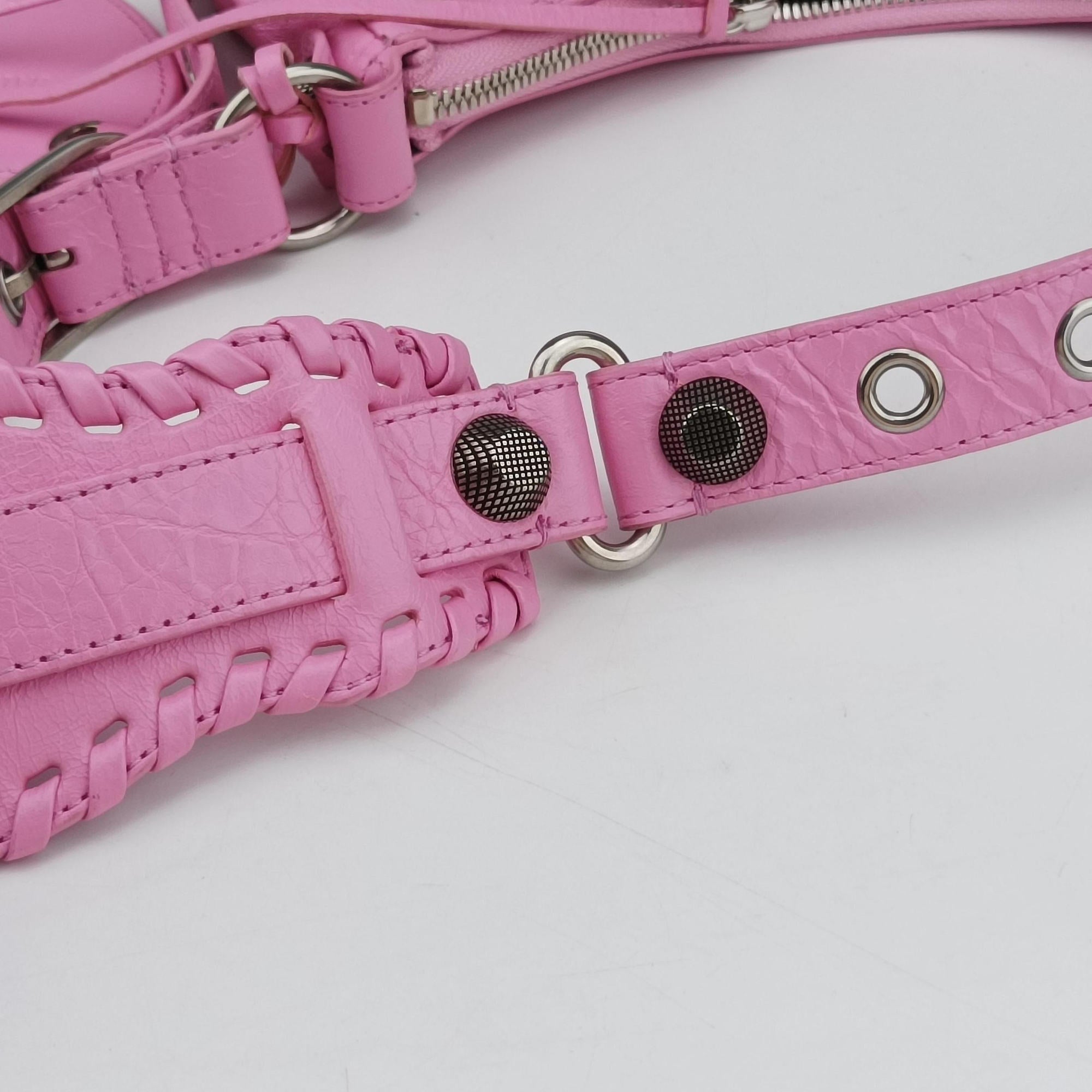 Le Cagole mini Pink Leather 671309.5660.N.535269ル カゴール ミニ ピンク レザー 671309.5660.N.535269