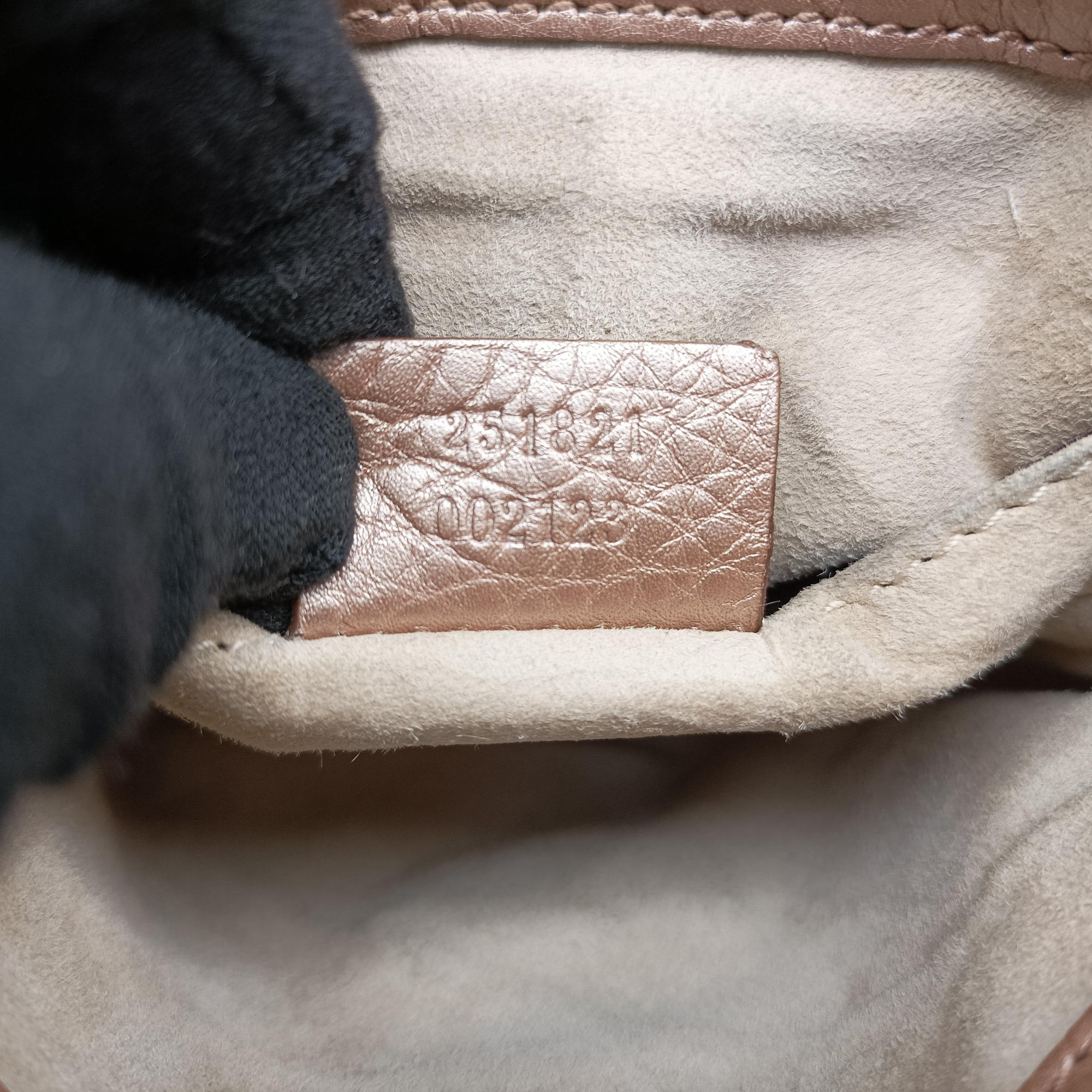 1973 Double G Golden-pink Leather 251821 H94114721973 ダブルG ゴールドピンク レザー 251821 H9411472