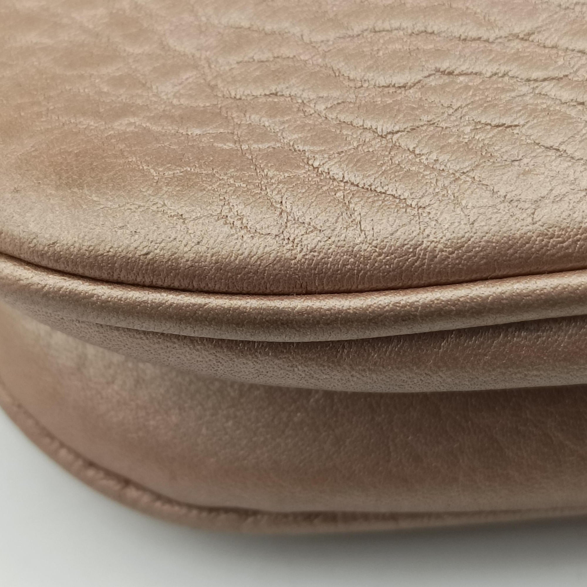 1973 Double G Golden-pink Leather 251821 H94114721973 ダブルG ゴールドピンク レザー 251821 H9411472