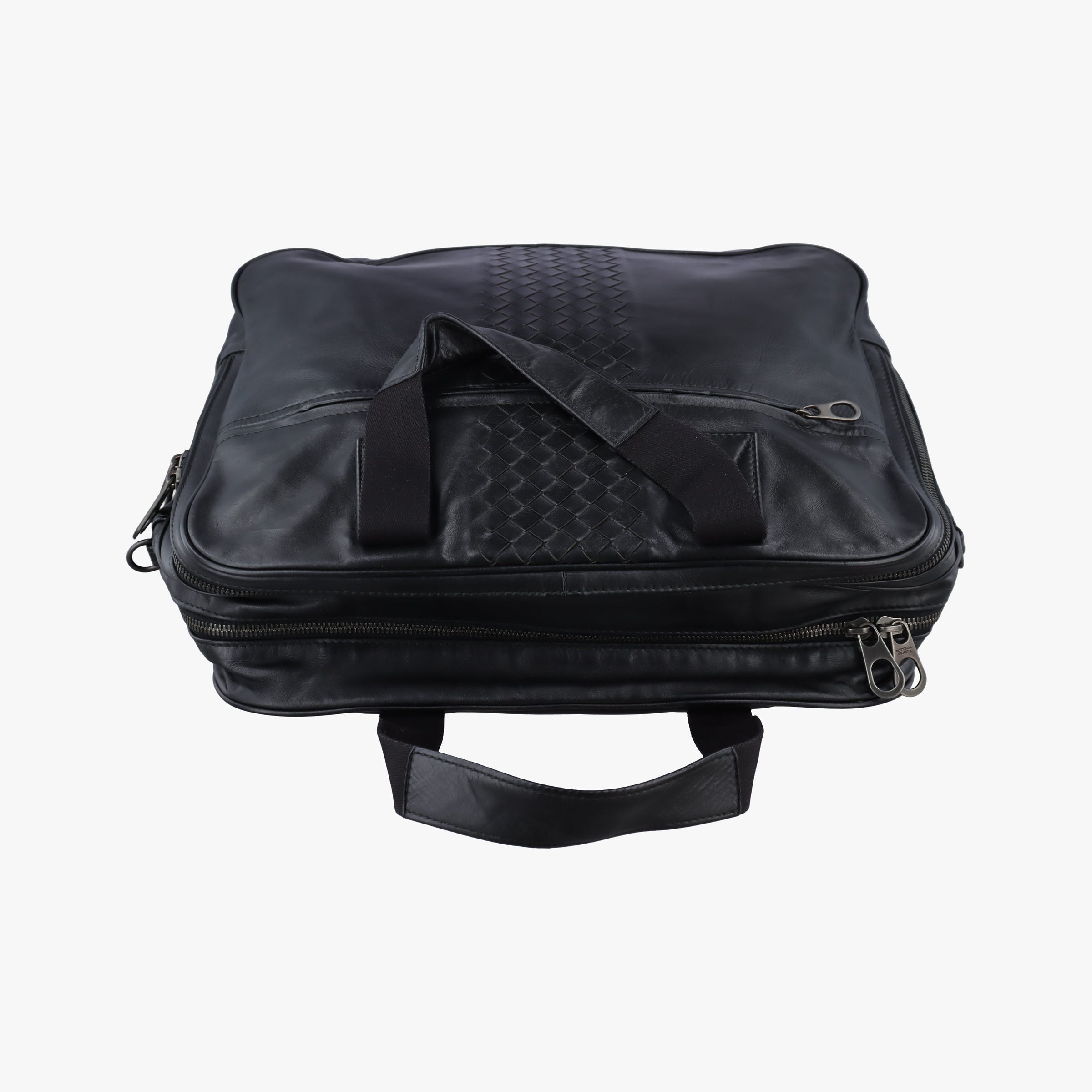 Intrecciato Black lambskin B06289238Uイントレチャート ブラック ラムスキン B06289238U