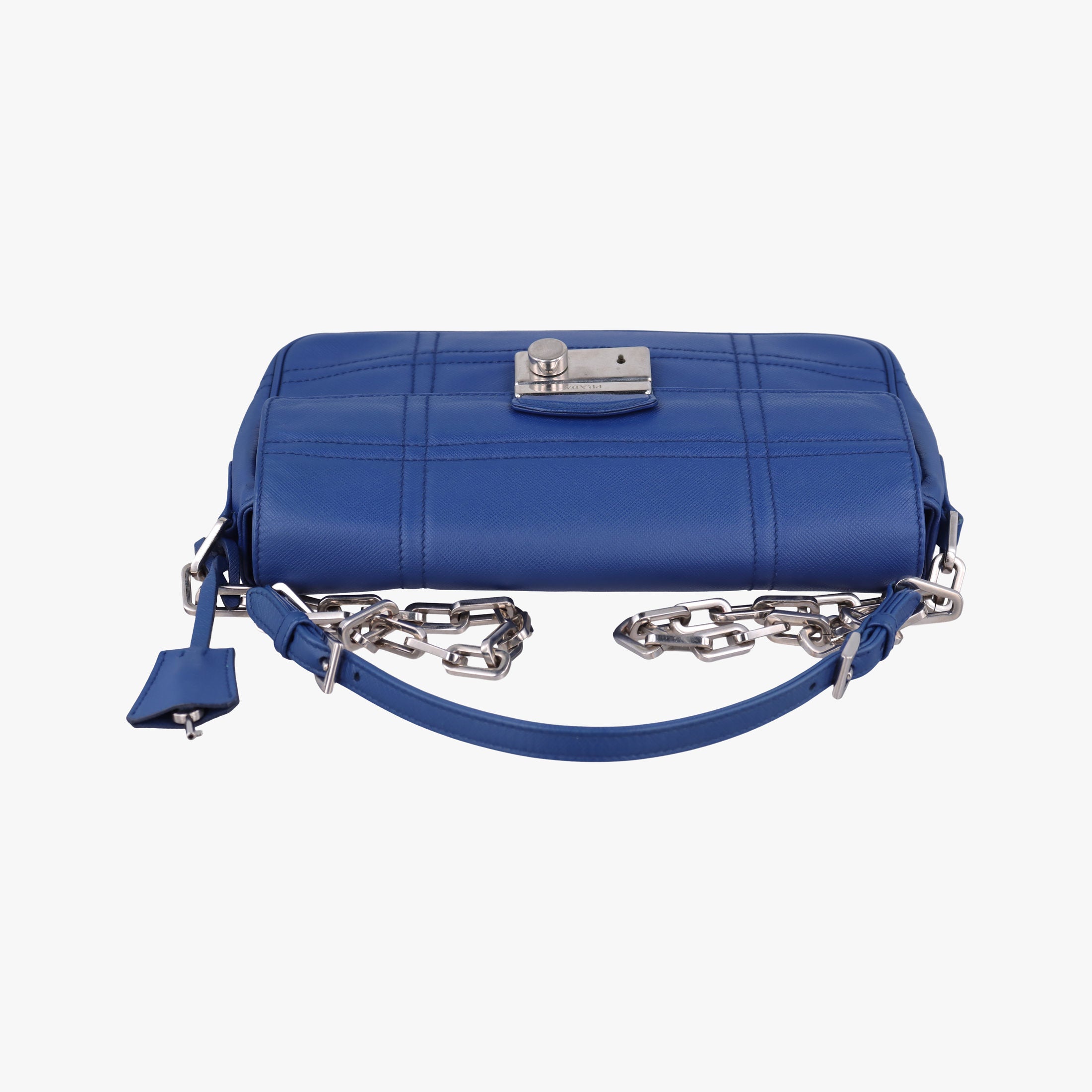 Sound Lock Blue SAFFIANO Leather 117サウンドロック ブルー サフィアーノレザー 117