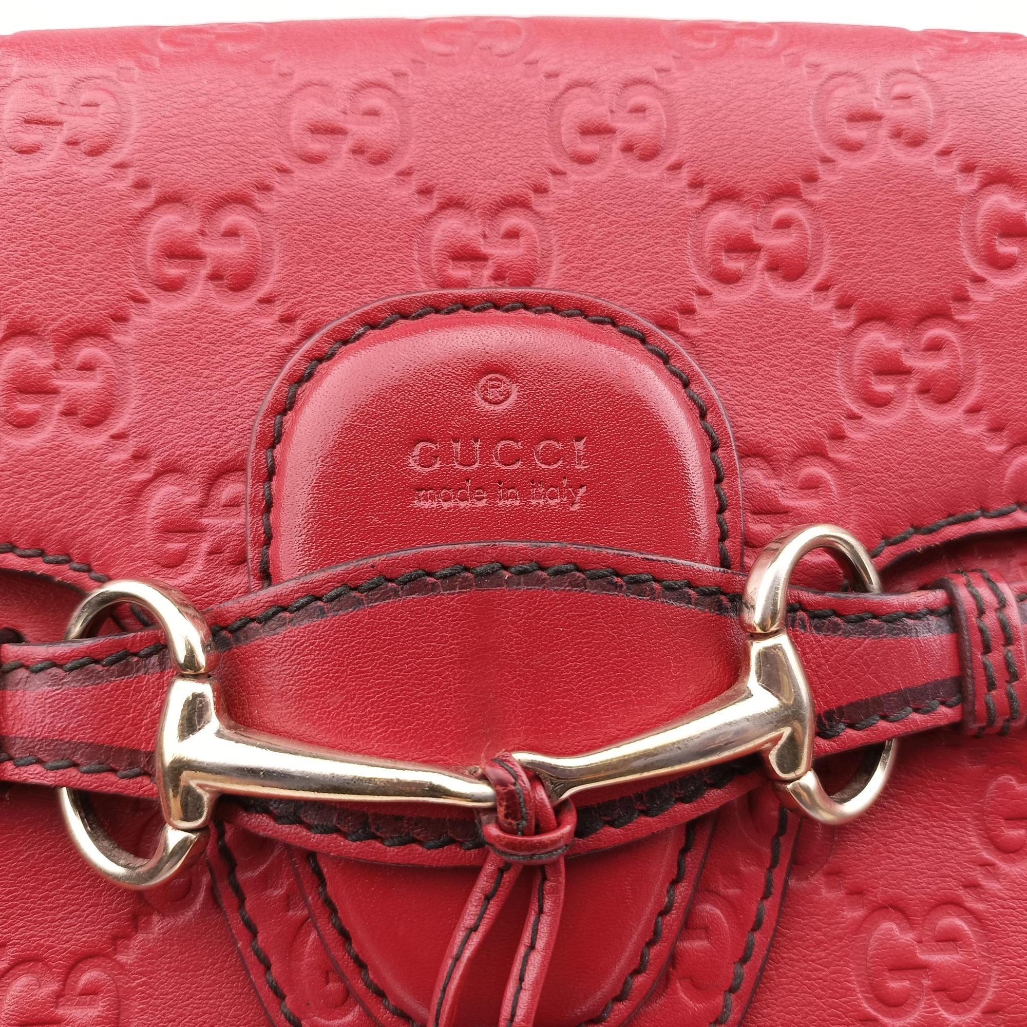 Emily Red Leather 295402 I012357694エミリー レッド レザー 295402 I012357694