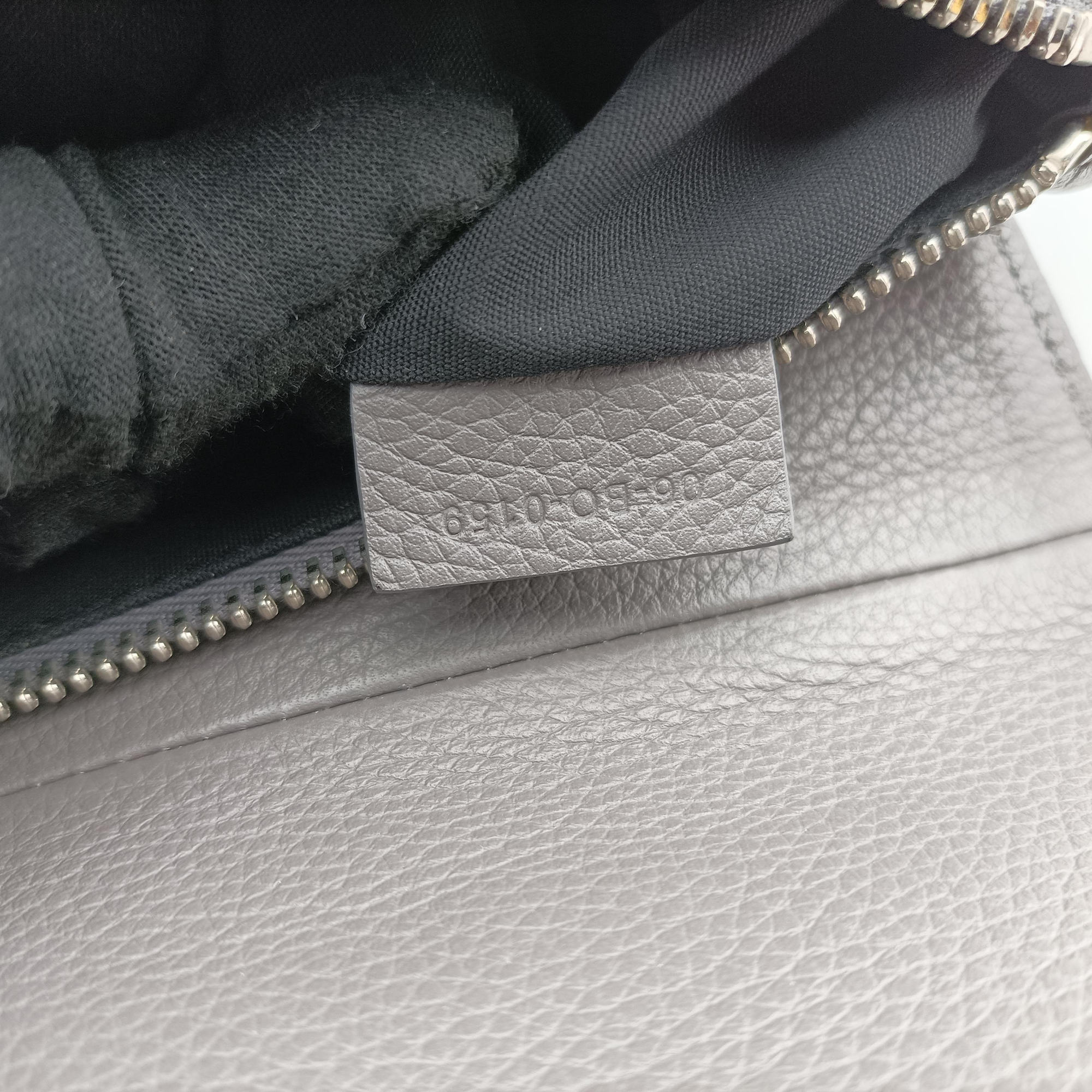 saddle Grey leather 06-BO-0159サドル グレー レザー 06-BO-0159