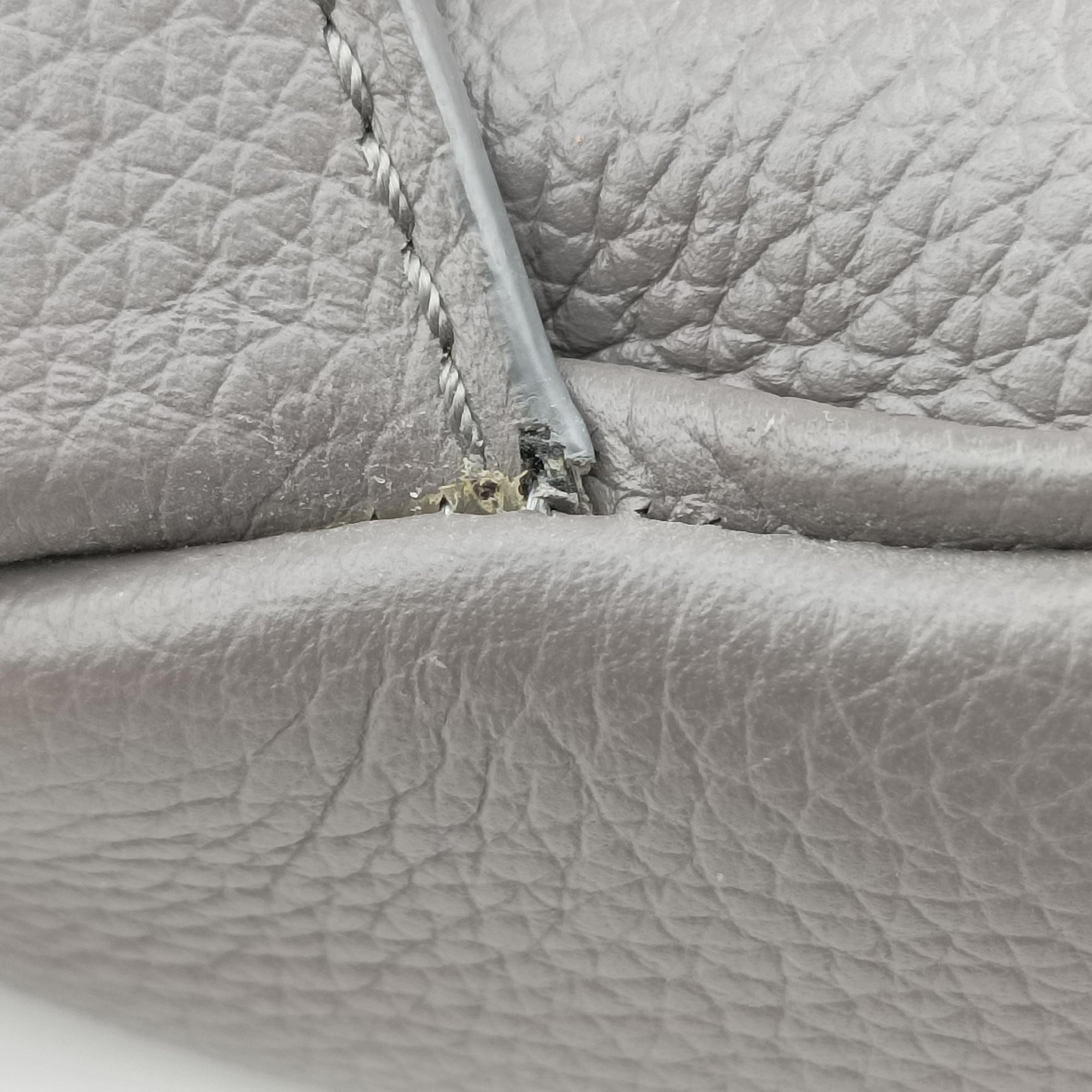 saddle Grey leather 06-BO-0159サドル グレー レザー 06-BO-0159