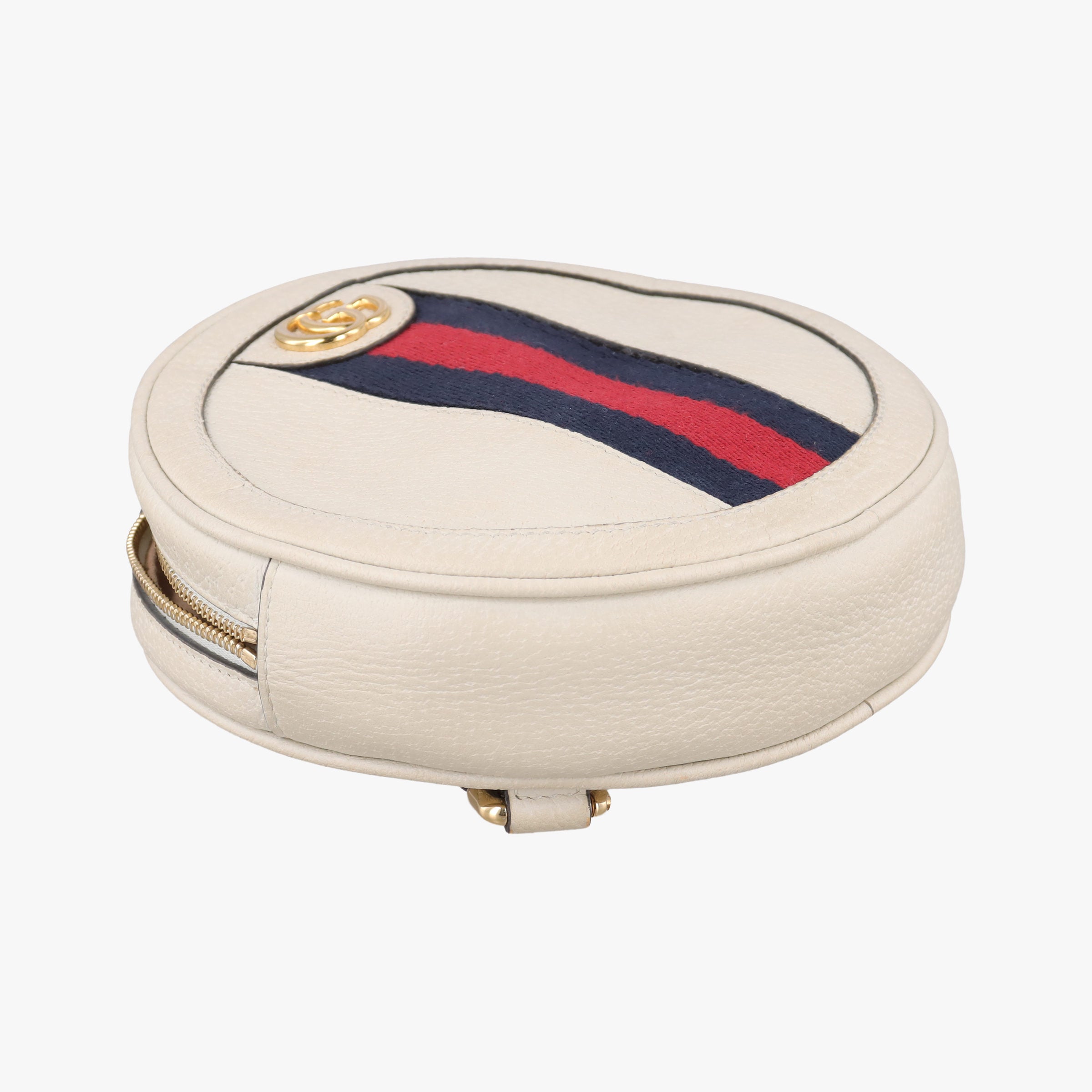 Ophidia White×red×navy Leather 598661 オフィディア ホワイト×レッド×ネイビー レザー 598661