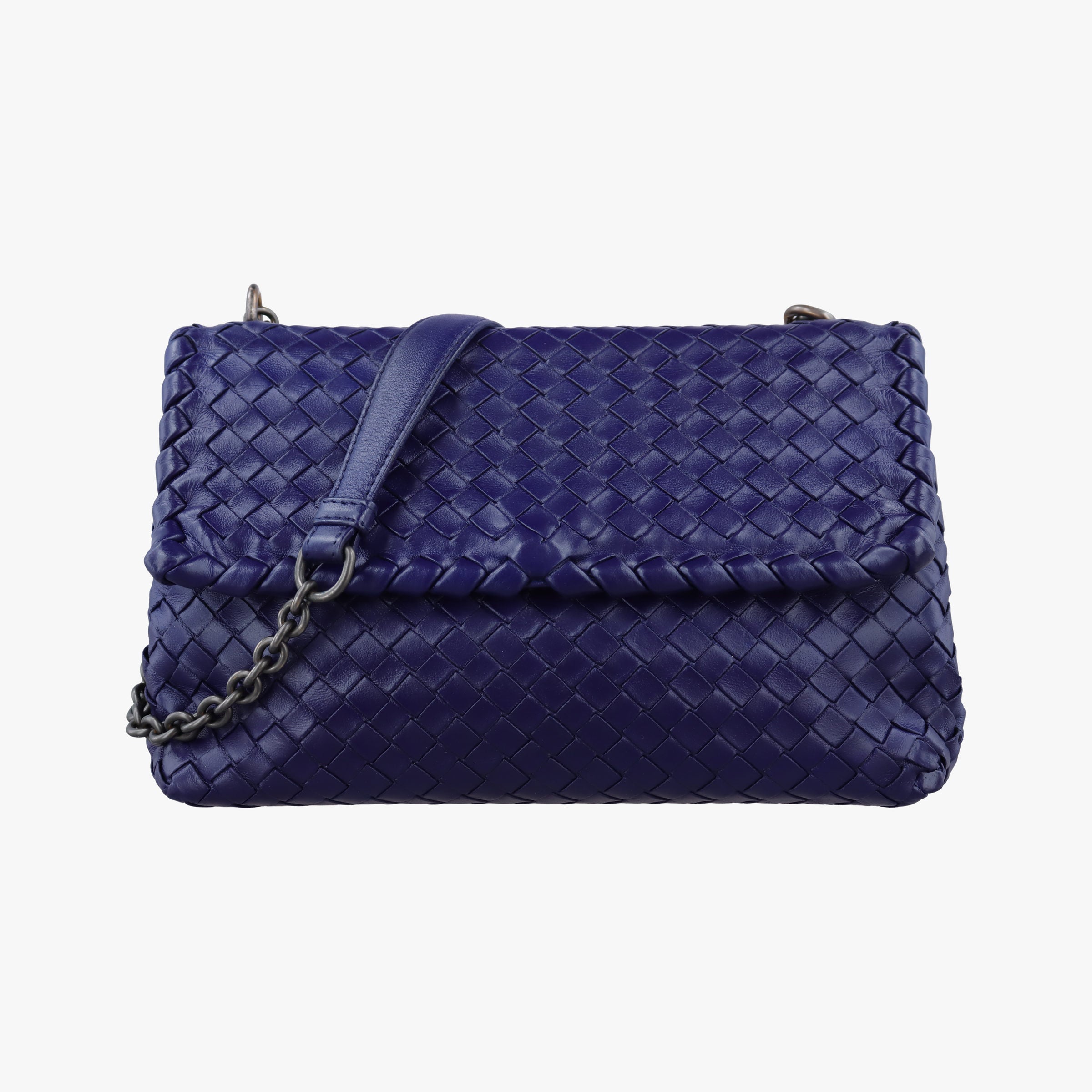 Intrecciato Olimpia Navy lambskin B04272913Hイントレチャート オリンピア ネイビー ラムスキン B04272913H