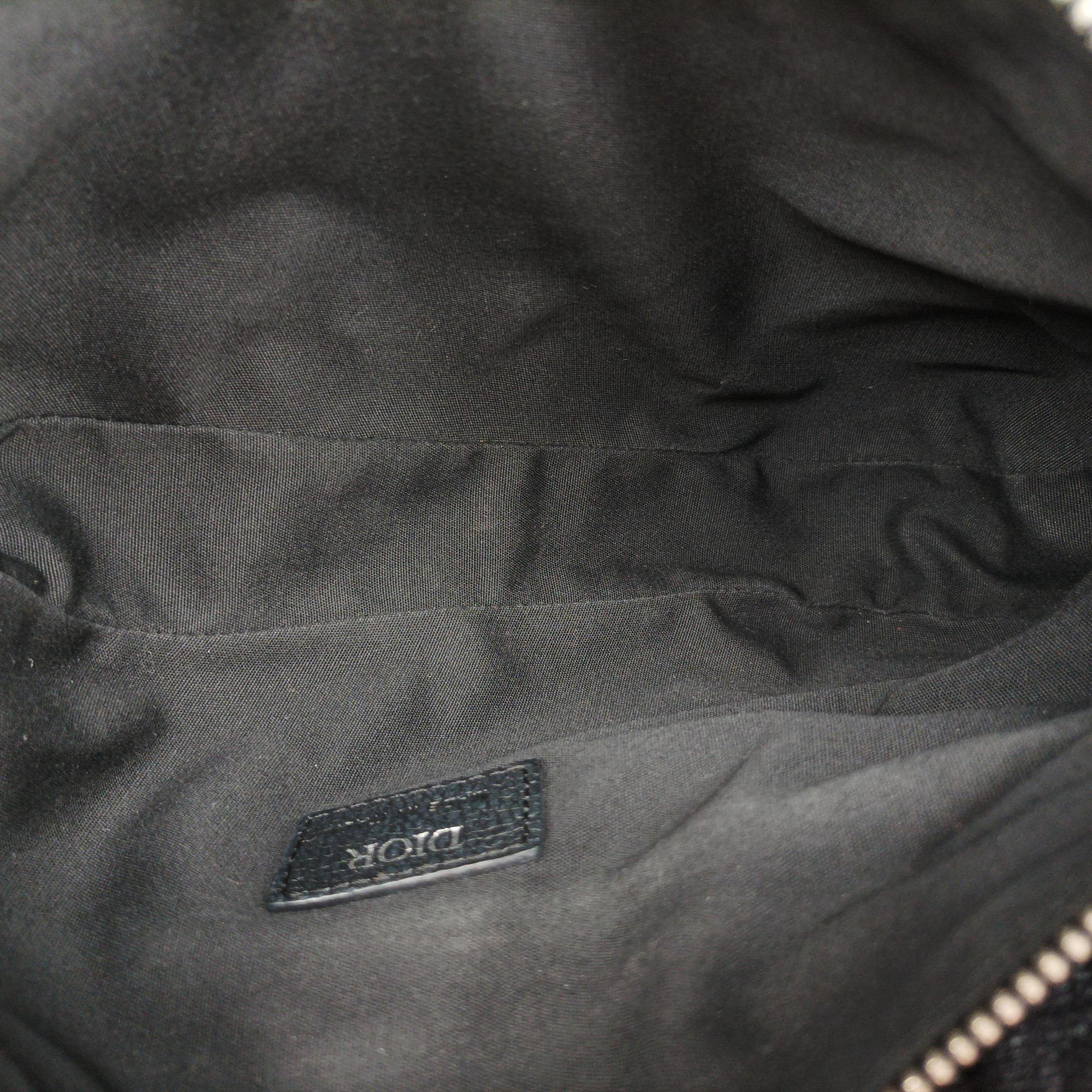 Saddle Black Jacquard 02-BO-1109サドルバッグ ブラック ジャガード×レザー 02-BO-1109