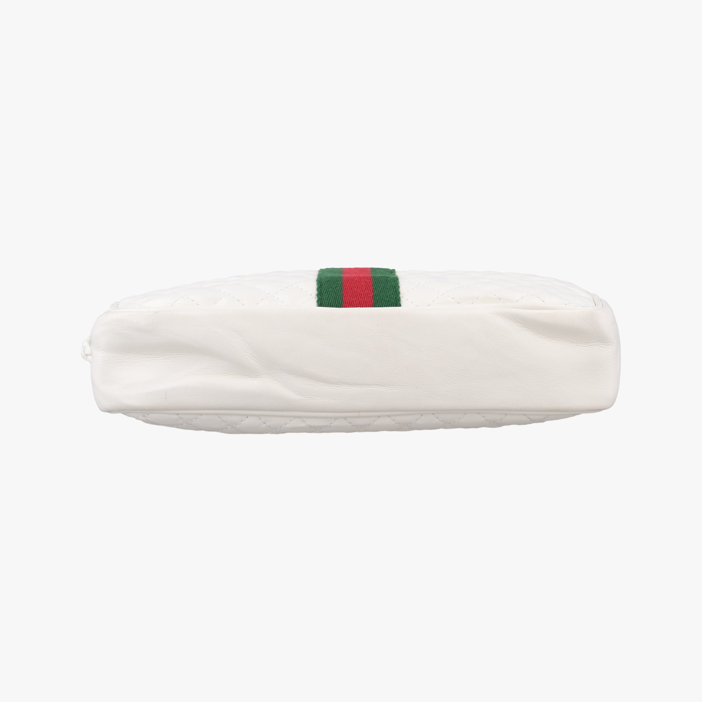 GG Marmont Pochette White Leather 541051 D026284558GGマーモント ポシェット ホワイト レザー 541051 D026284558
