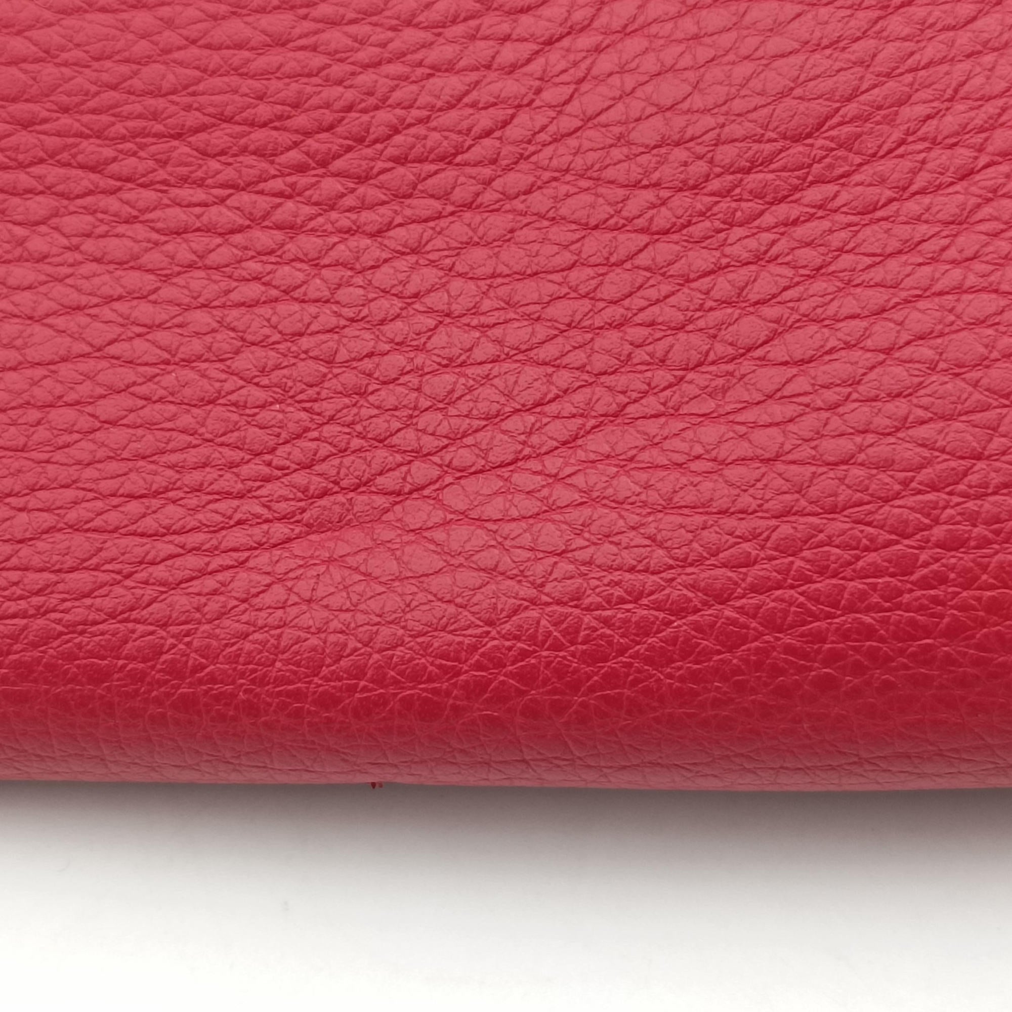 Fendista Pochette Red Leather 8M0276 8M0276-V74 158-9290フェンディスタ ポシェット レッド レザー 8M0276 8M0276-V74 158-9290