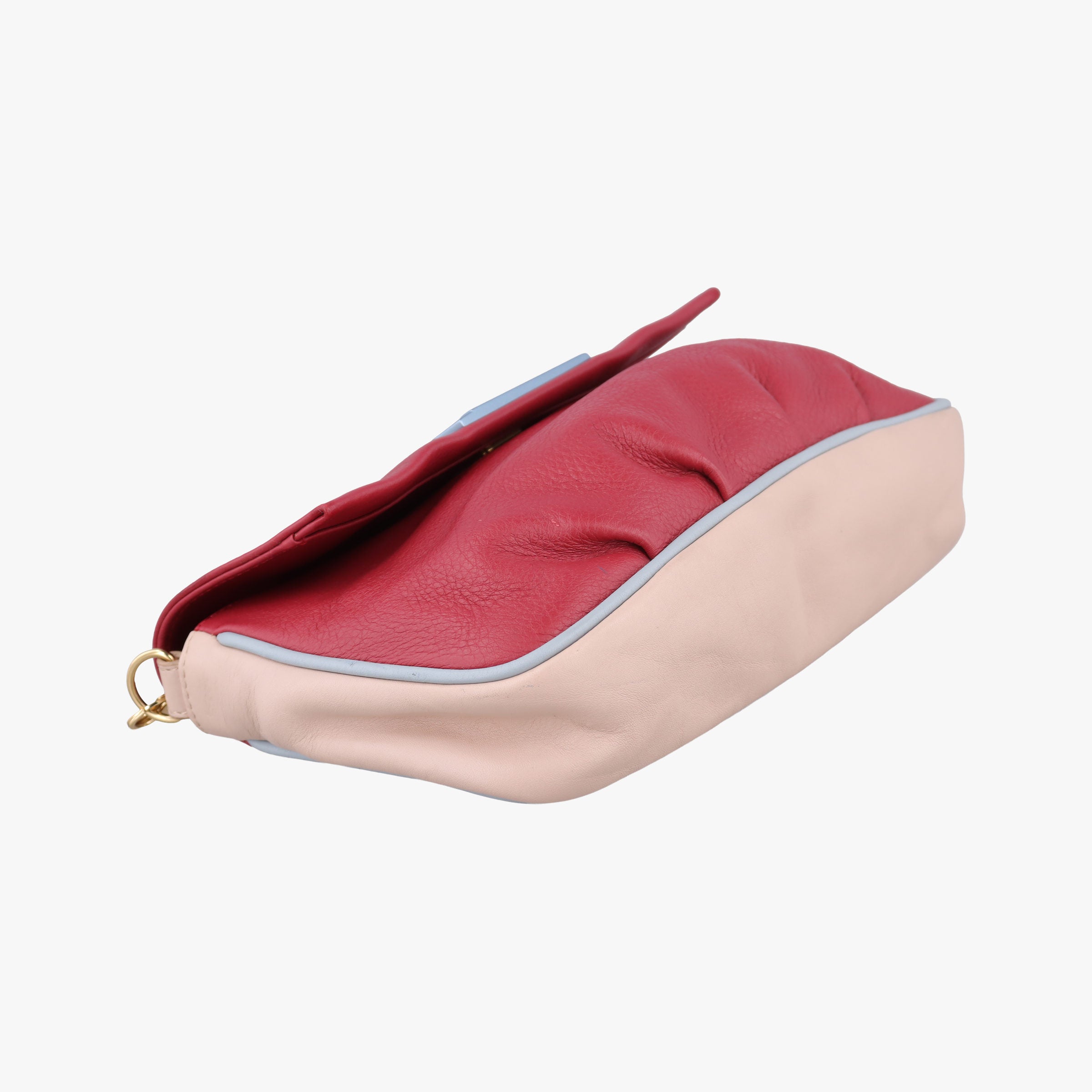 Fendista Pochette Red Leather 8M0276 8M0276-V74 158-9290フェンディスタ ポシェット レッド レザー 8M0276 8M0276-V74 158-9290