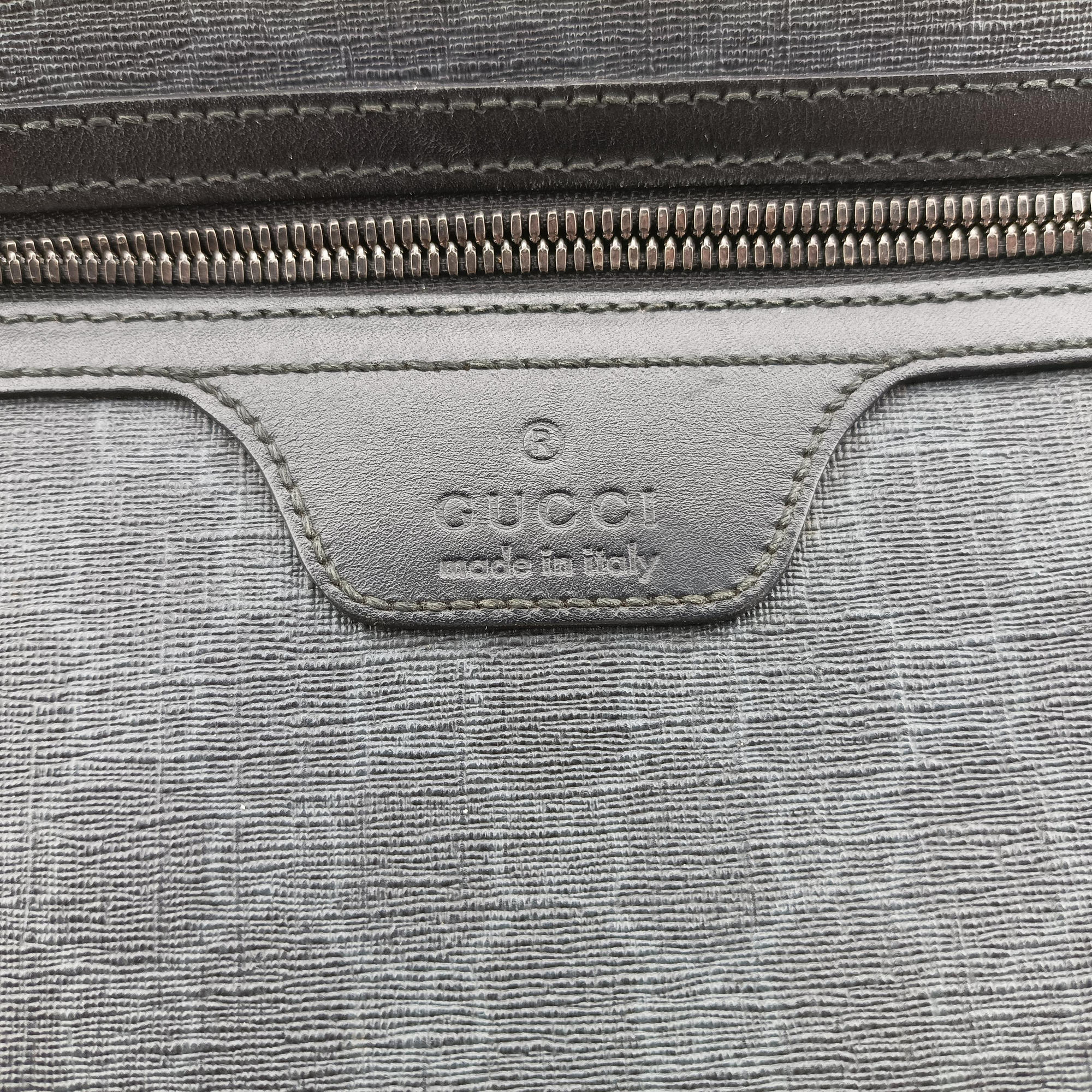 GG Supreme Black PVC coated canvas 322279 F014595488GGスプリーム ブラック PVCコーティングキャンバス 322279 F014595488