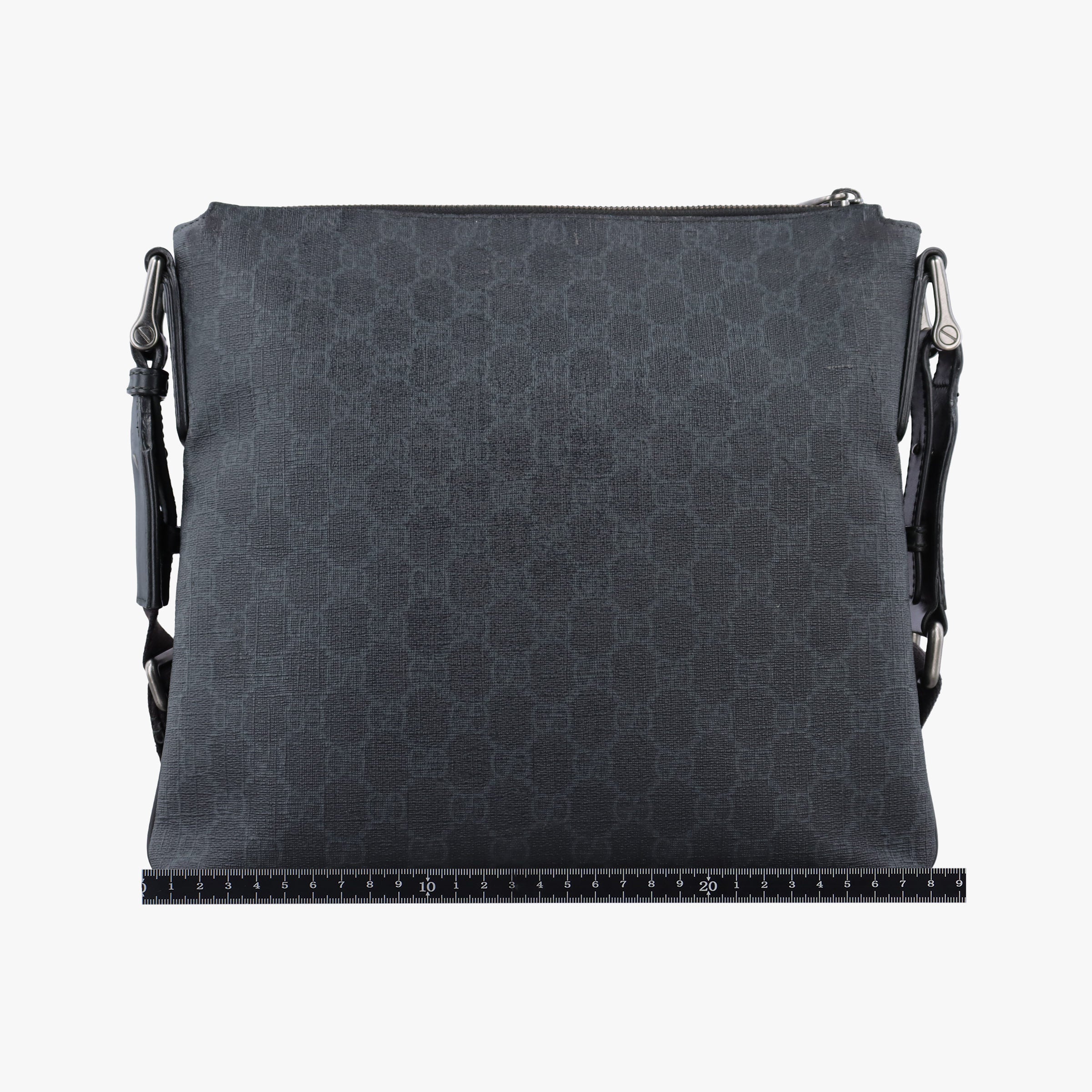 GG Supreme Black PVC coated canvas 322279 F014595488GGスプリーム ブラック PVCコーティングキャンバス 322279 F014595488