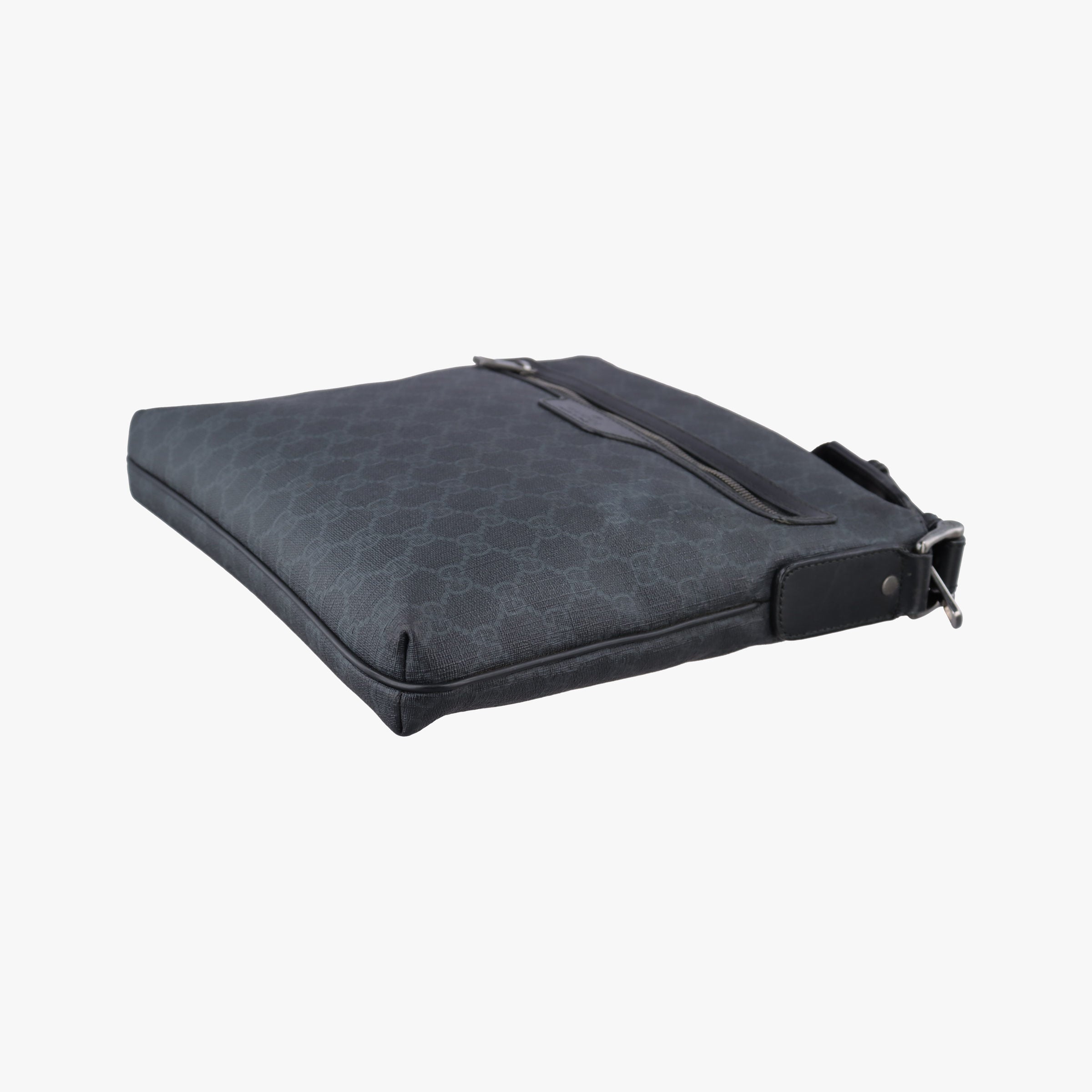 GG Supreme Black PVC coated canvas 322279 F014595488GGスプリーム ブラック PVCコーティングキャンバス 322279 F014595488