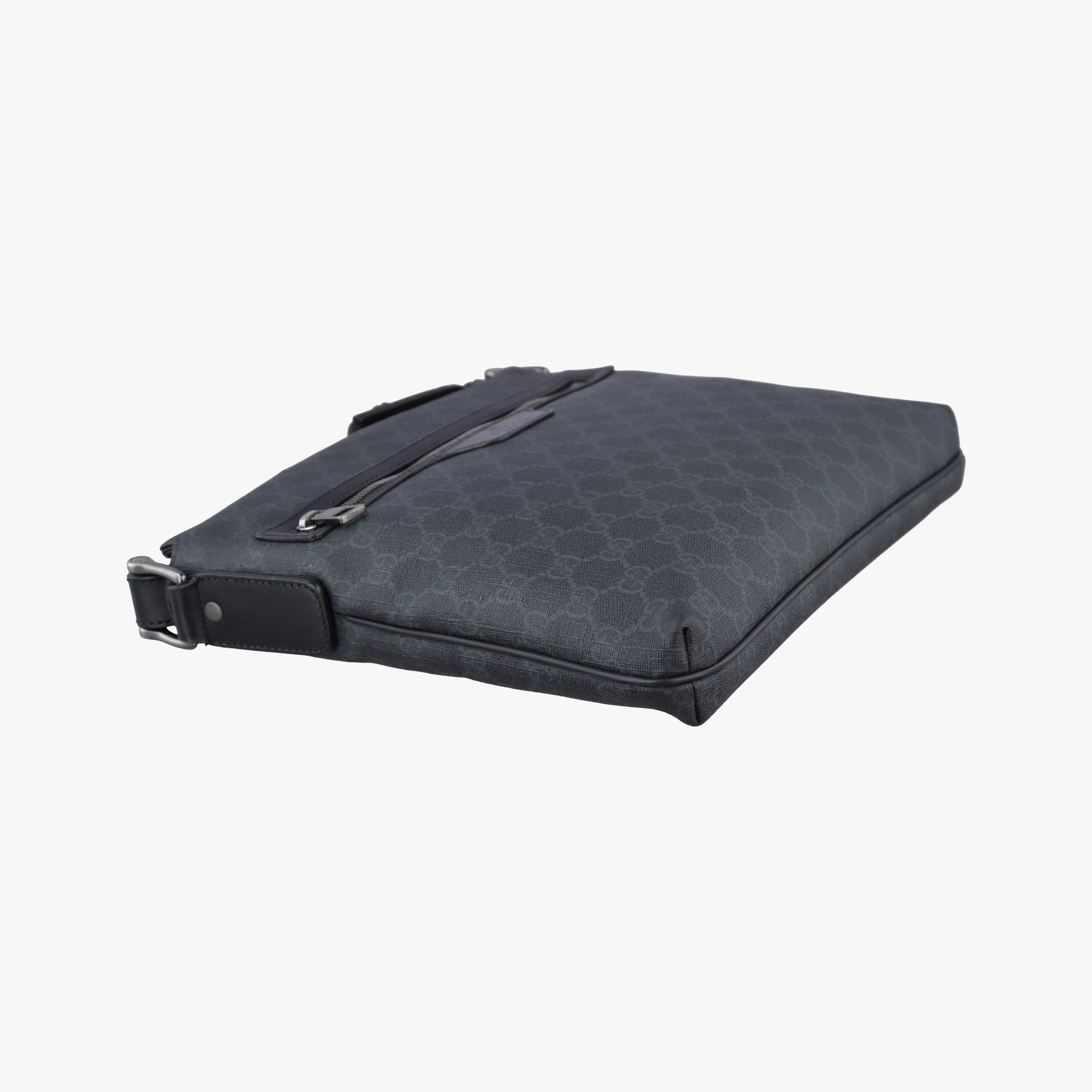 GG Supreme Black PVC coated canvas 322279 F014595488GGスプリーム ブラック PVCコーティングキャンバス 322279 F014595488