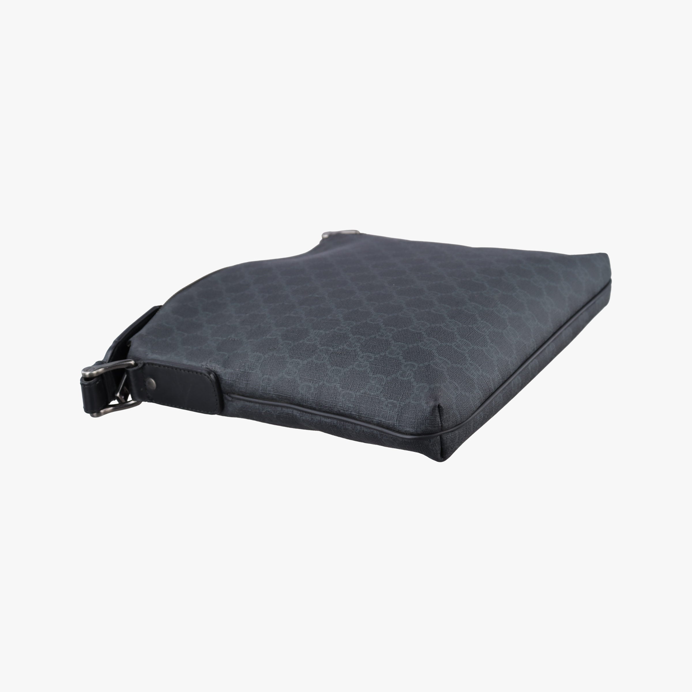 GG Supreme Black PVC coated canvas 322279 F014595488GGスプリーム ブラック PVCコーティングキャンバス 322279 F014595488