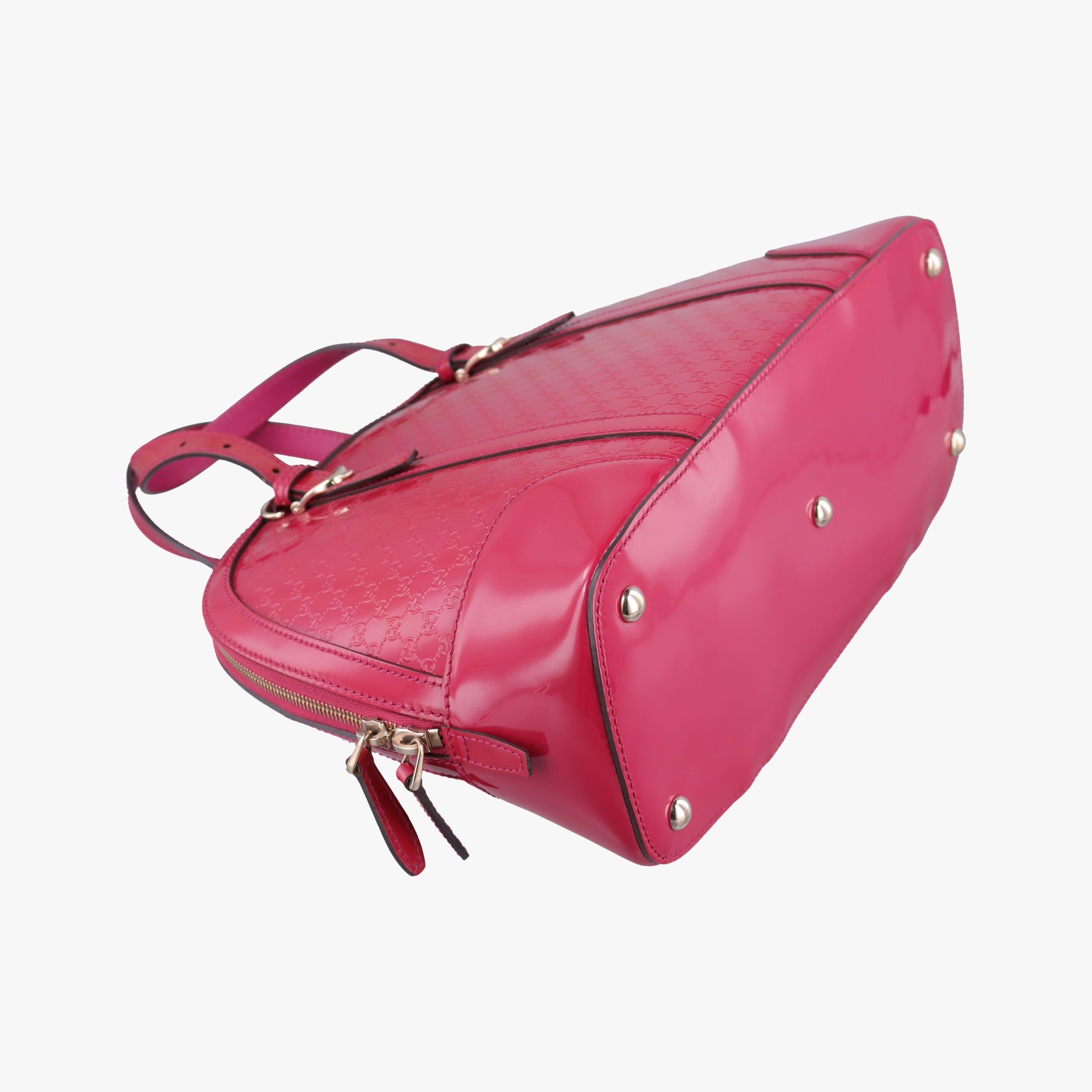 Microguccissima Red Patent Leather 309617 E015027590マイクログッチシマ レッド パテント 309617 E015027590