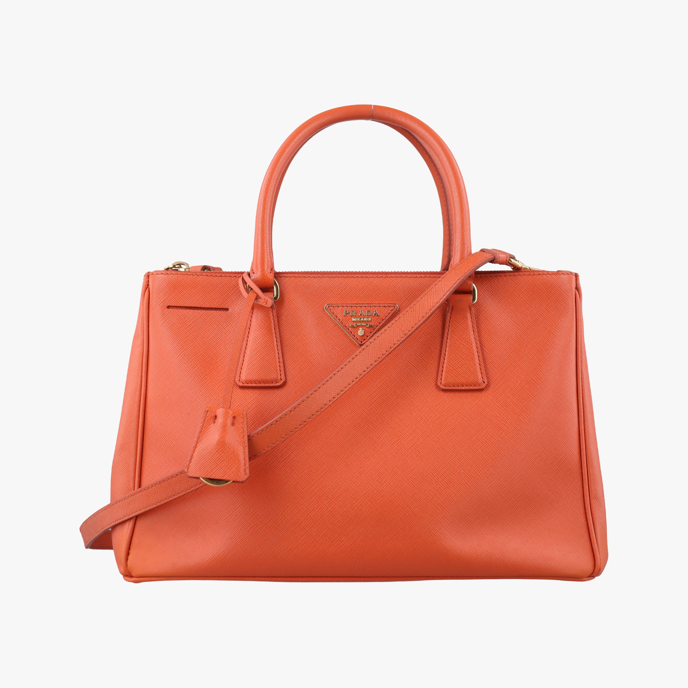 Galleria Orange SAFFIANO Leather BN1844 102ガレリア オレンジ サフィアーノレザー BN1844 102