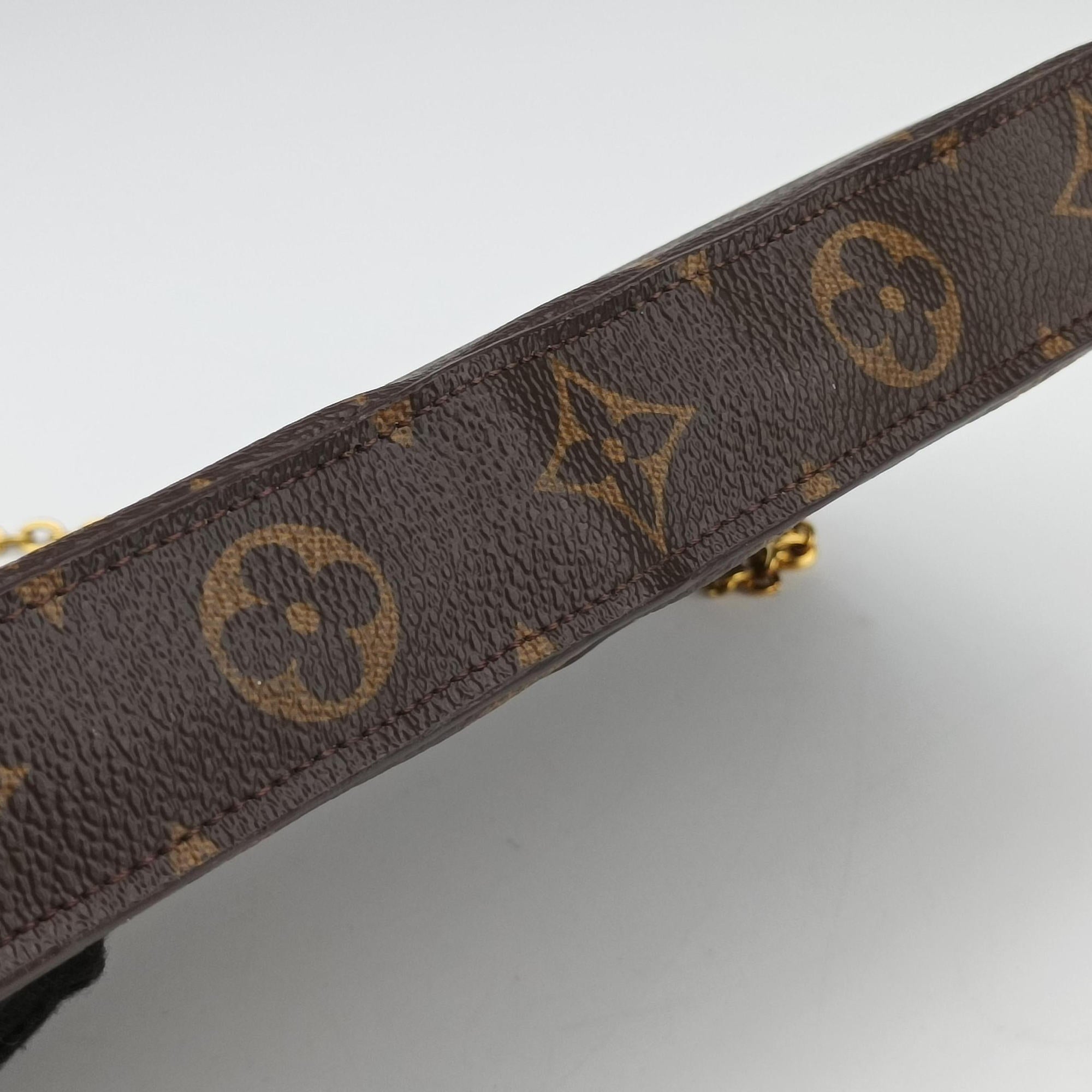 Pochette Felicie Brown Monogram Canvas M61276 MI1146ポシェット フェリシー モノグラム/ブラウン モノグラムキャンバス M61276 MI1146