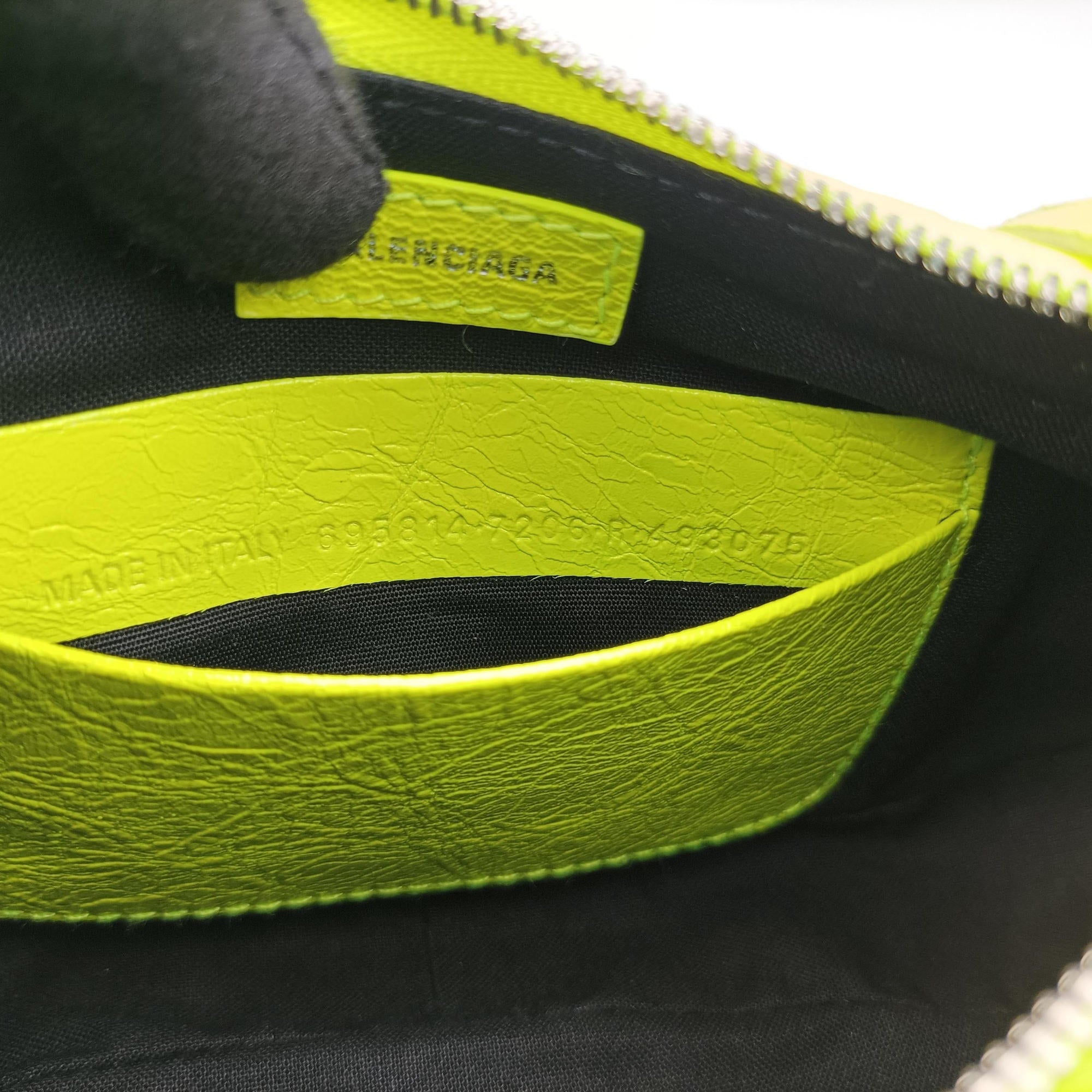 Le Cagole Yellow lambskin 695814.7206.R.493075ルカゴール イエロー ラムスキン 695814.7206.R.493075