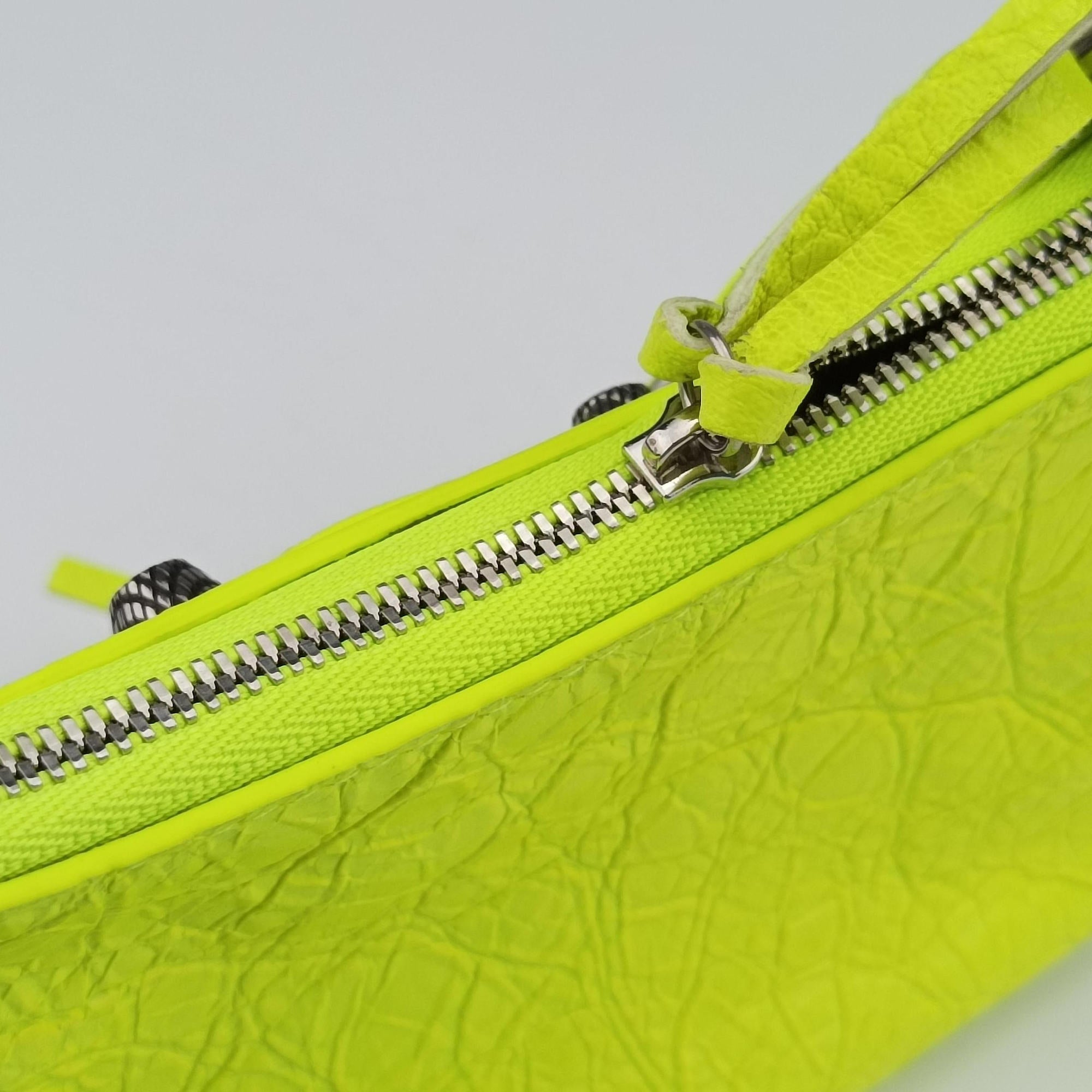Le Cagole Yellow lambskin 695814.7206.R.493075ルカゴール イエロー ラムスキン 695814.7206.R.493075