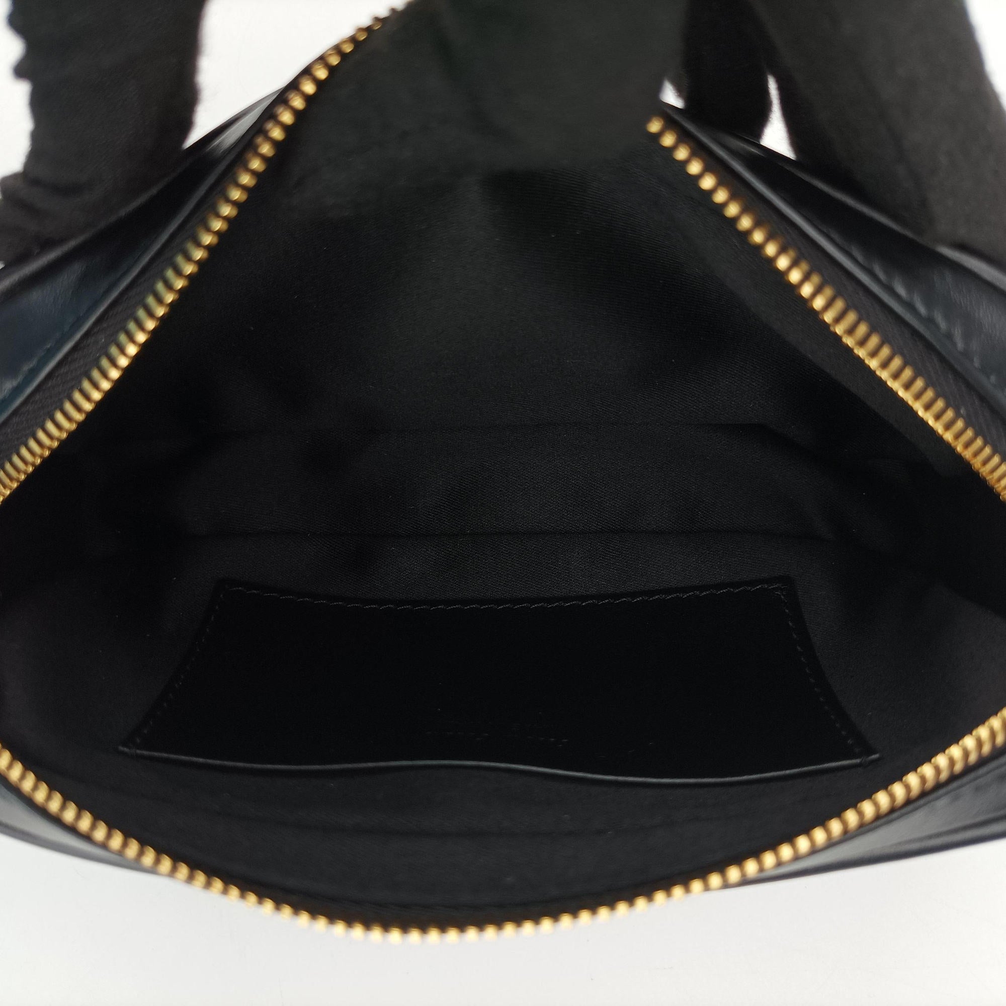 Logo belt Black leather DNP104ロゴベルト ブラック レザー DNP104
