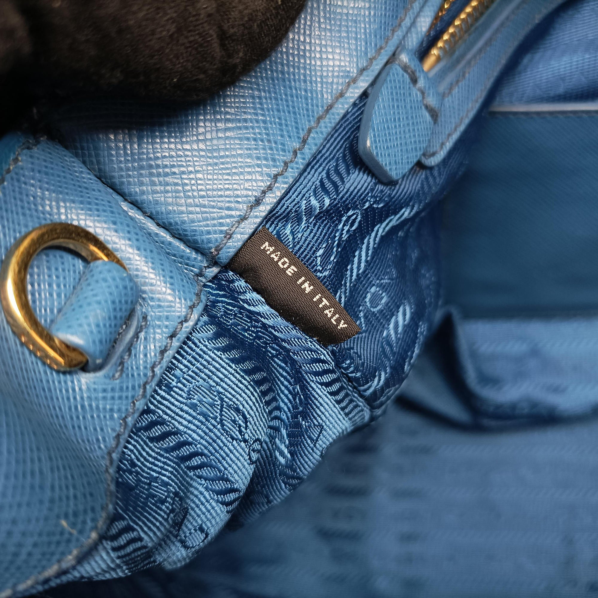 Galleria Blue SAFFIANO Leather BN1786 31/Iガレリア ブルー サフィアーノレザー BN1786 31/I
