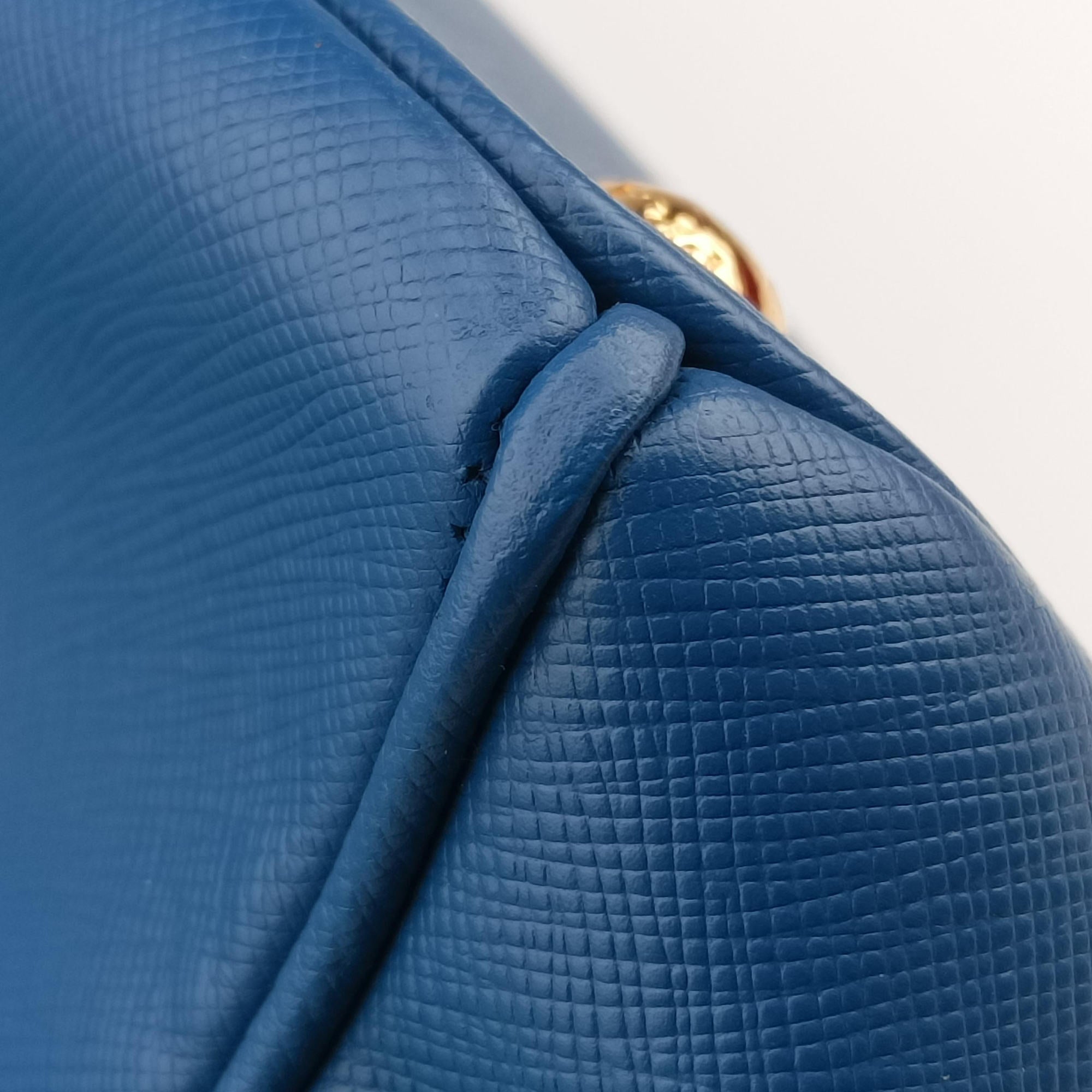Galleria Blue SAFFIANO Leather BN1786 31/Iガレリア ブルー サフィアーノレザー BN1786 31/I