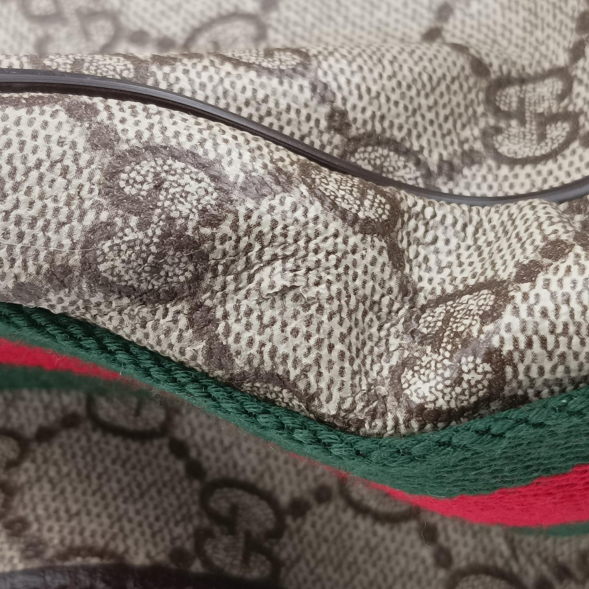 GG Supreme DiaperBag Brown PVC coated canvas 189748 A4306802GGスプリーム マザーズバッグ ブラウン PVCコーティングキャンバス 189748 A4306802