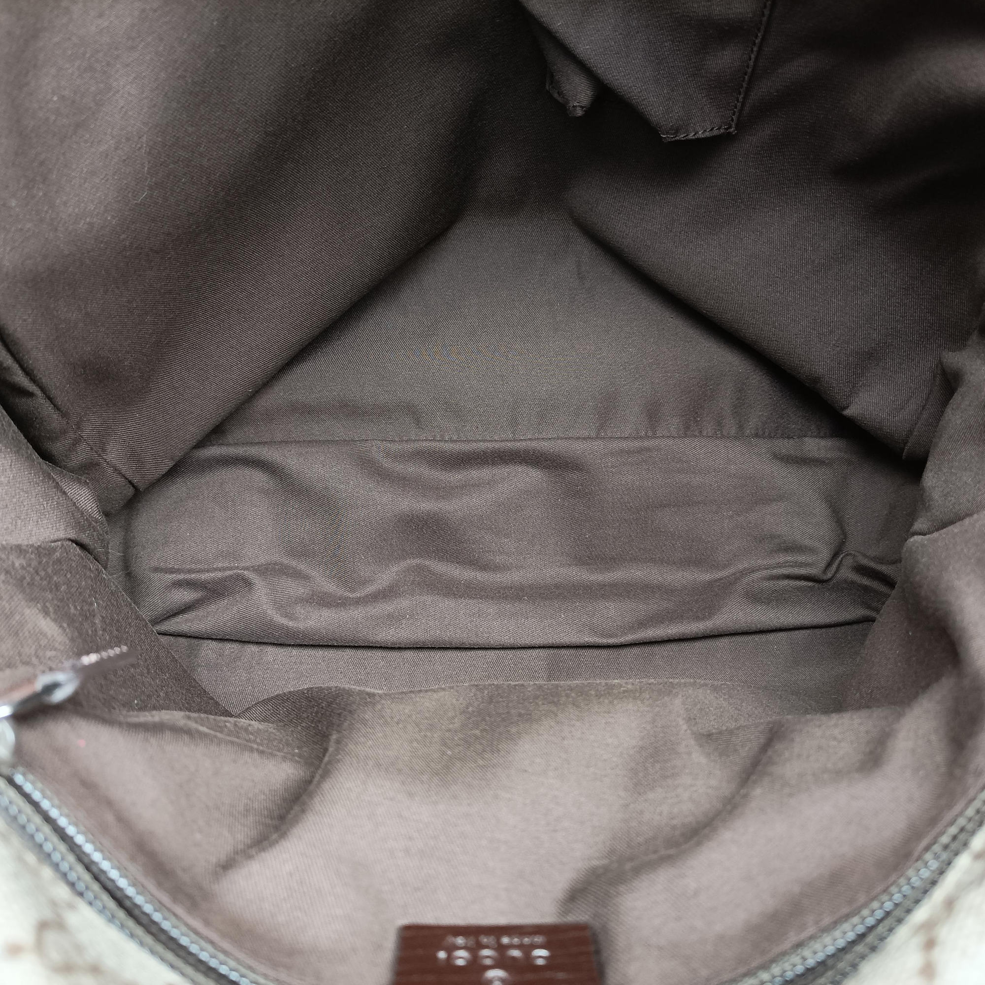 GG Supreme DiaperBag Brown PVC coated canvas 189748 A4306802GGスプリーム マザーズバッグ ブラウン PVCコーティングキャンバス 189748 A4306802