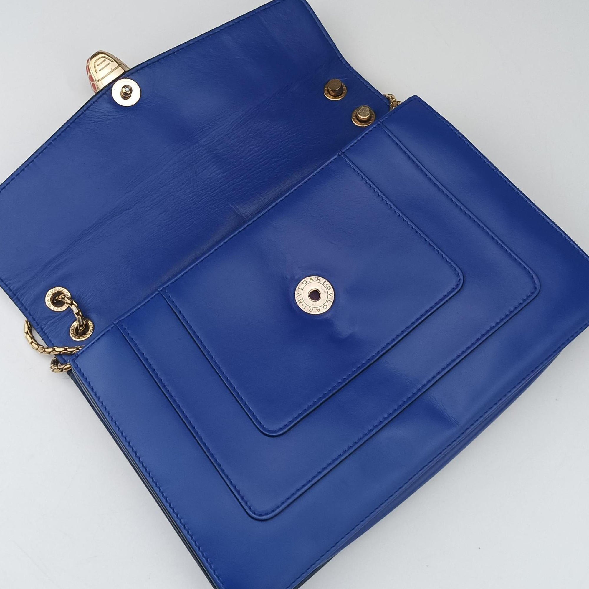 SERPENTI FOREVER Blue leather RP.E14.37425セルペンティ フォーエバー ブルー レザー RP.E14.37425