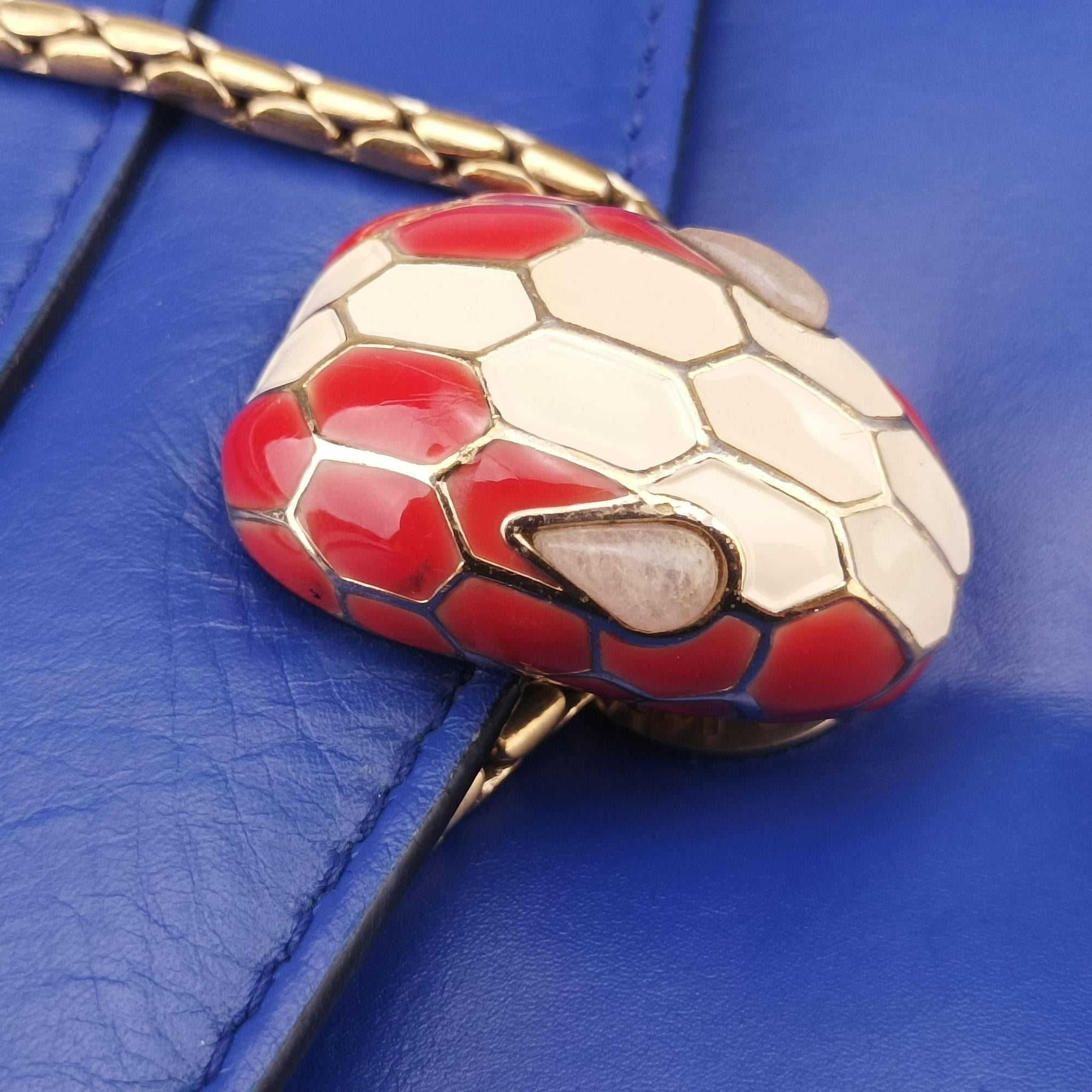 SERPENTI FOREVER Blue leather RP.E14.37425セルペンティ フォーエバー ブルー レザー RP.E14.37425